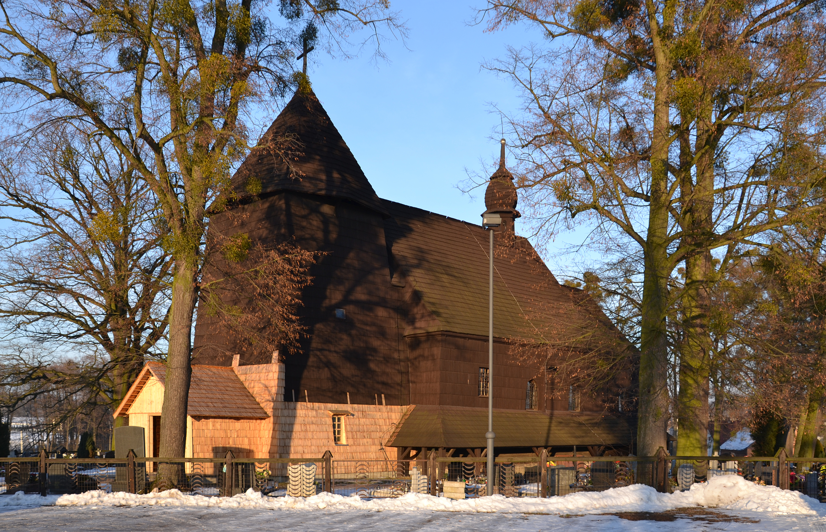 Sierakowice (Schierakowitz, Graummannsdorf) - wooden church