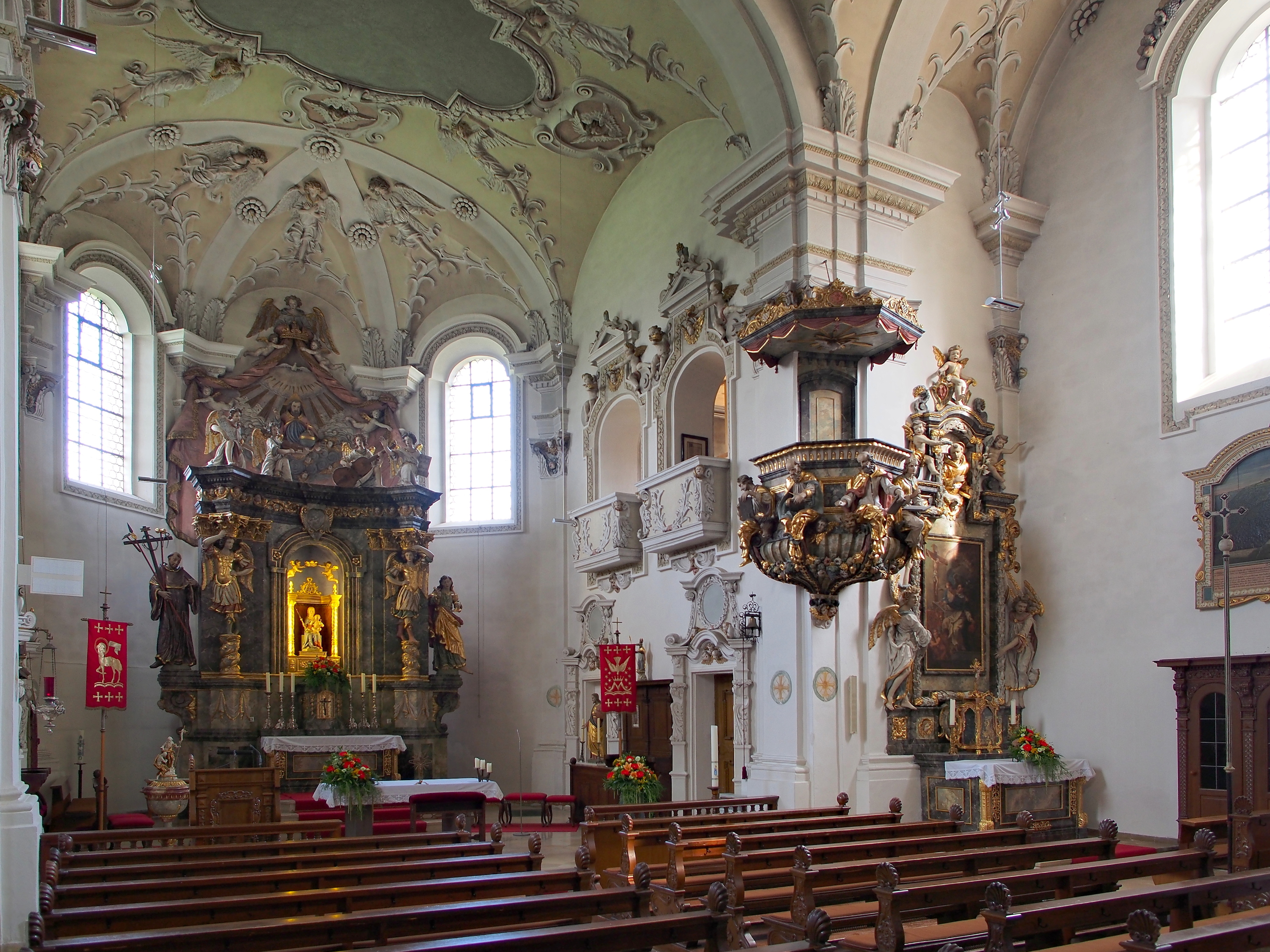 St. Maria Hohenrechberg innen