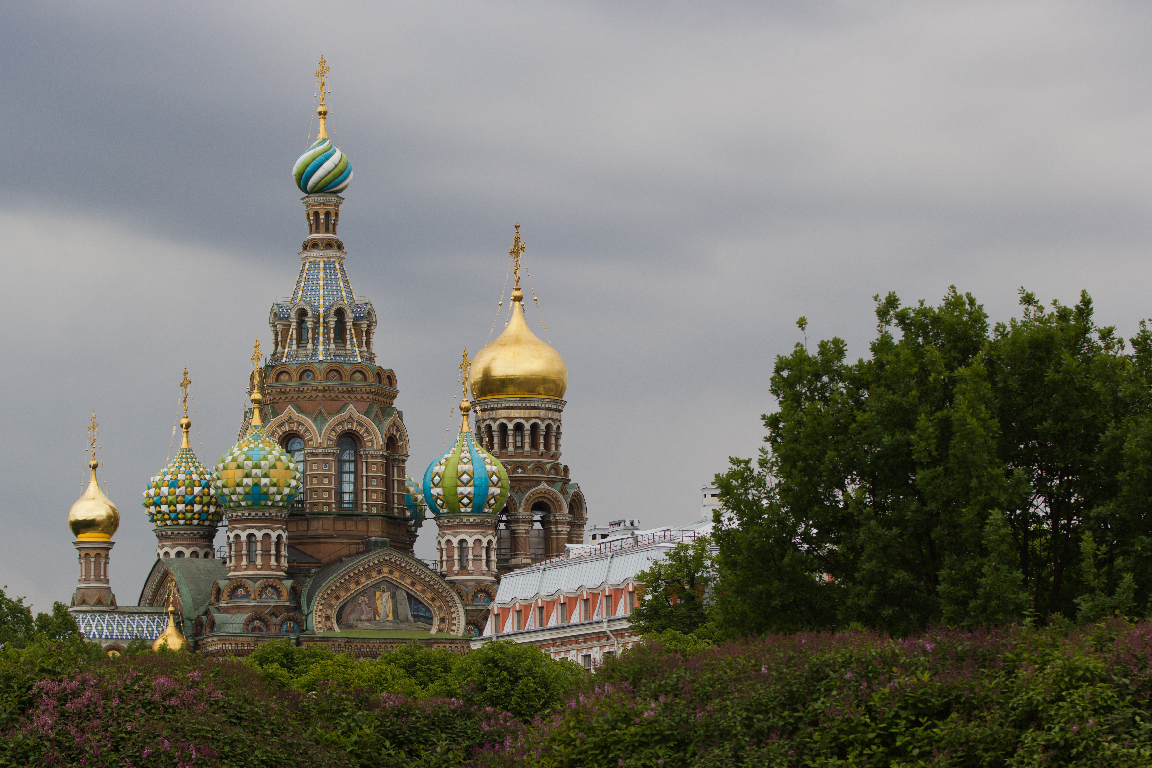 St.Petersburg Russia Church Park-2