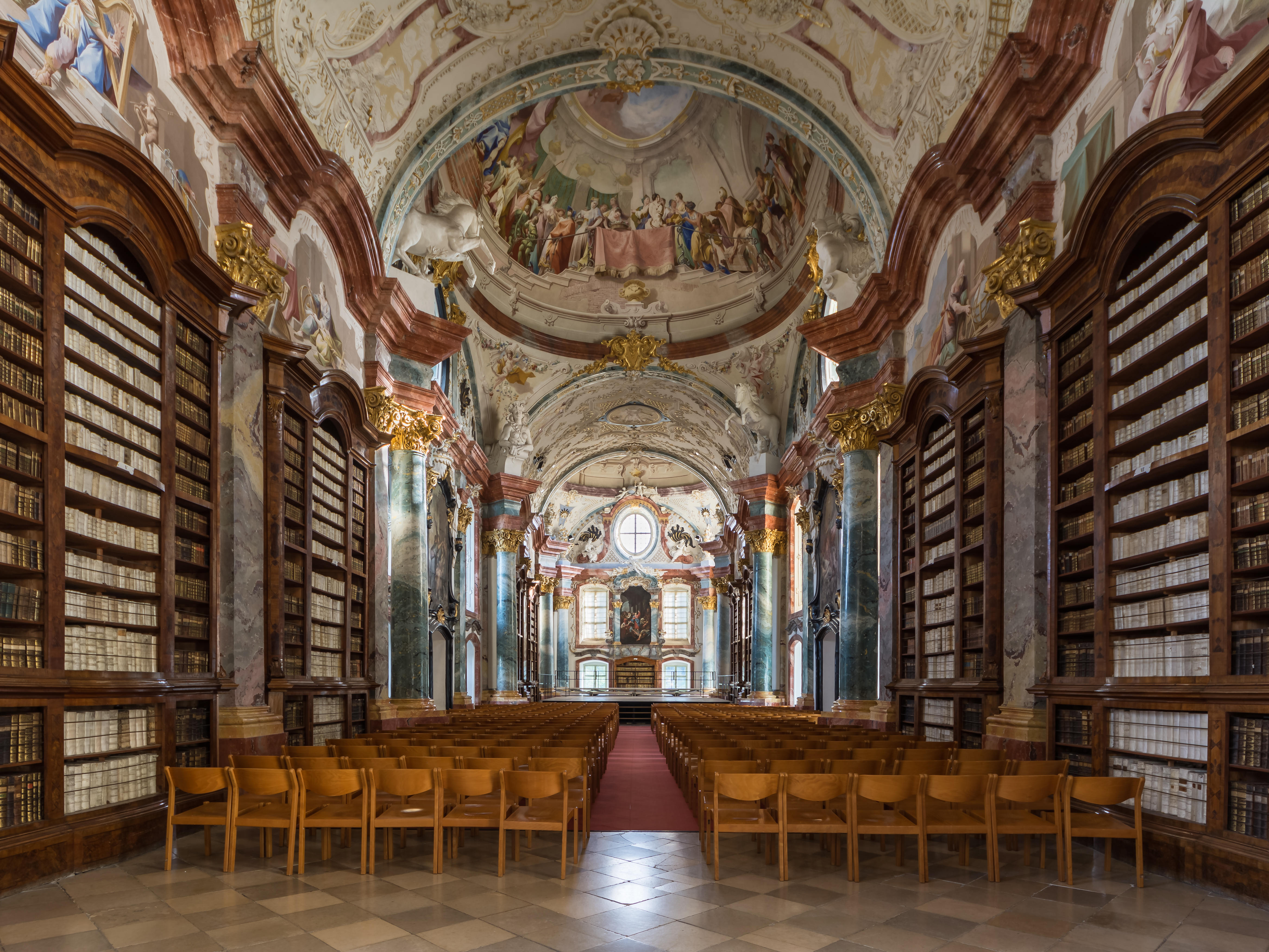 Stift Altenburg Bibliothek 02