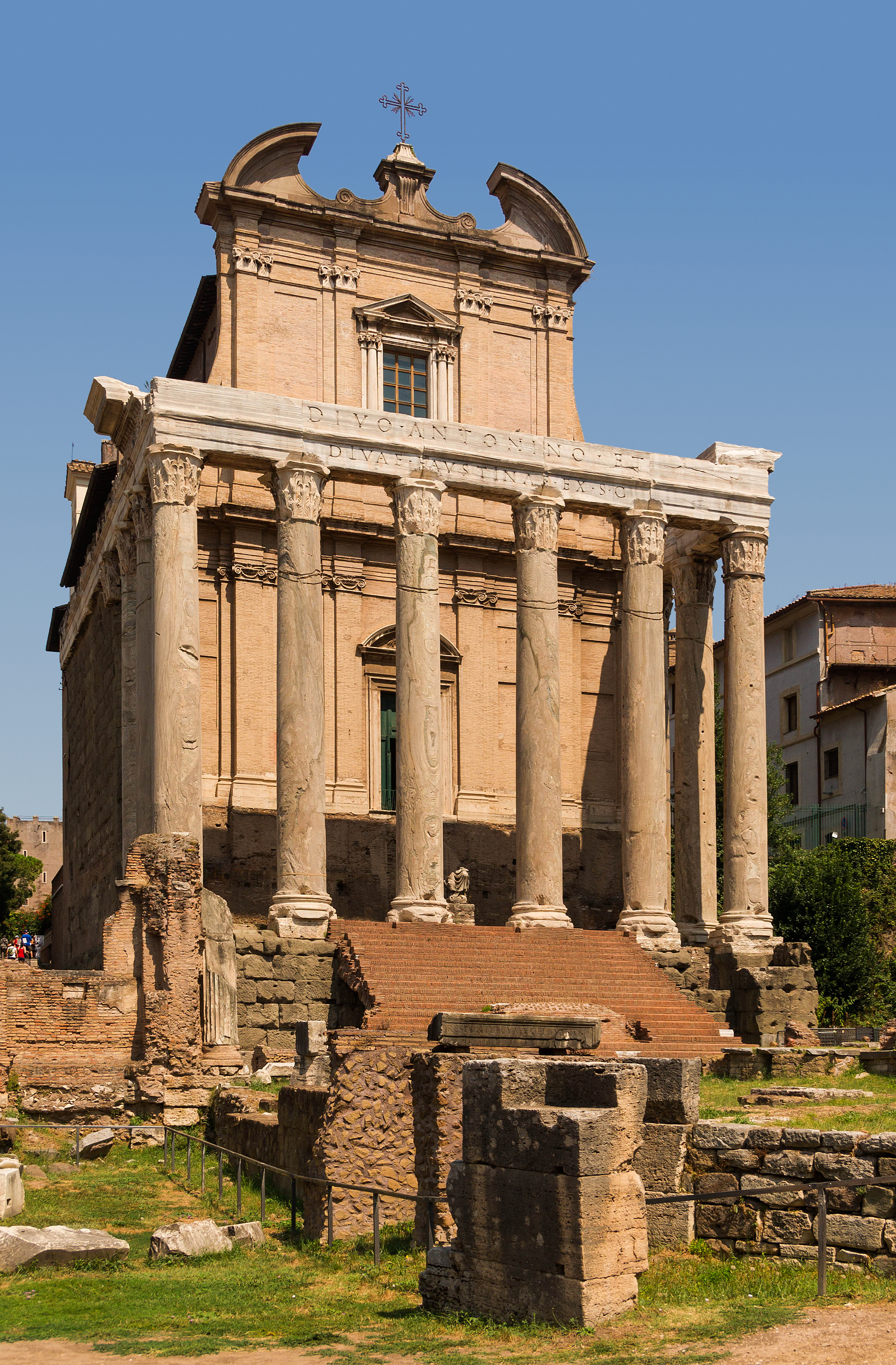 Temple Antoninus & Faustina Forum Romanum, Rome, Italy
