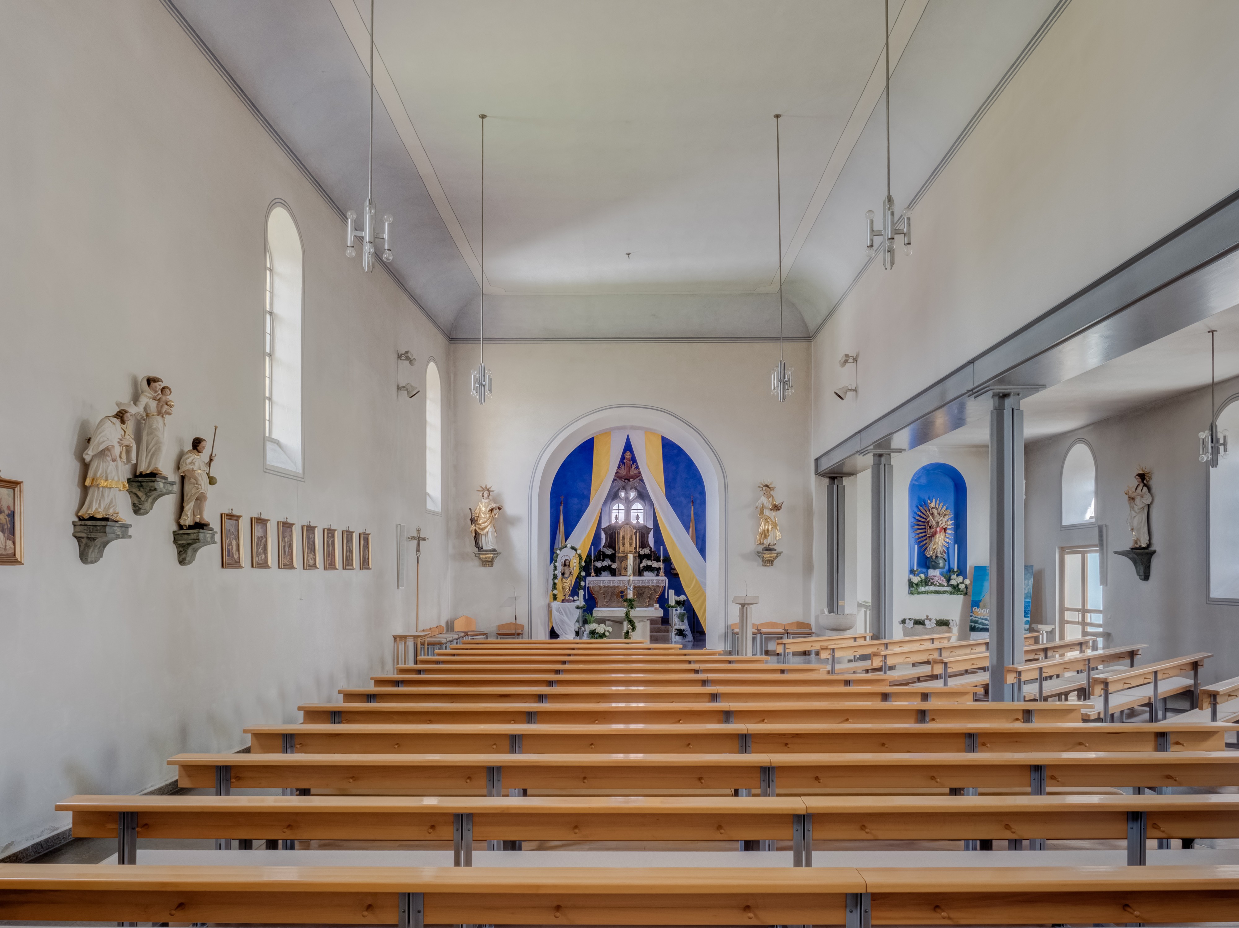 Aisch Pfarrkirche St. Laurentius Interior 17RM1009 -HDR