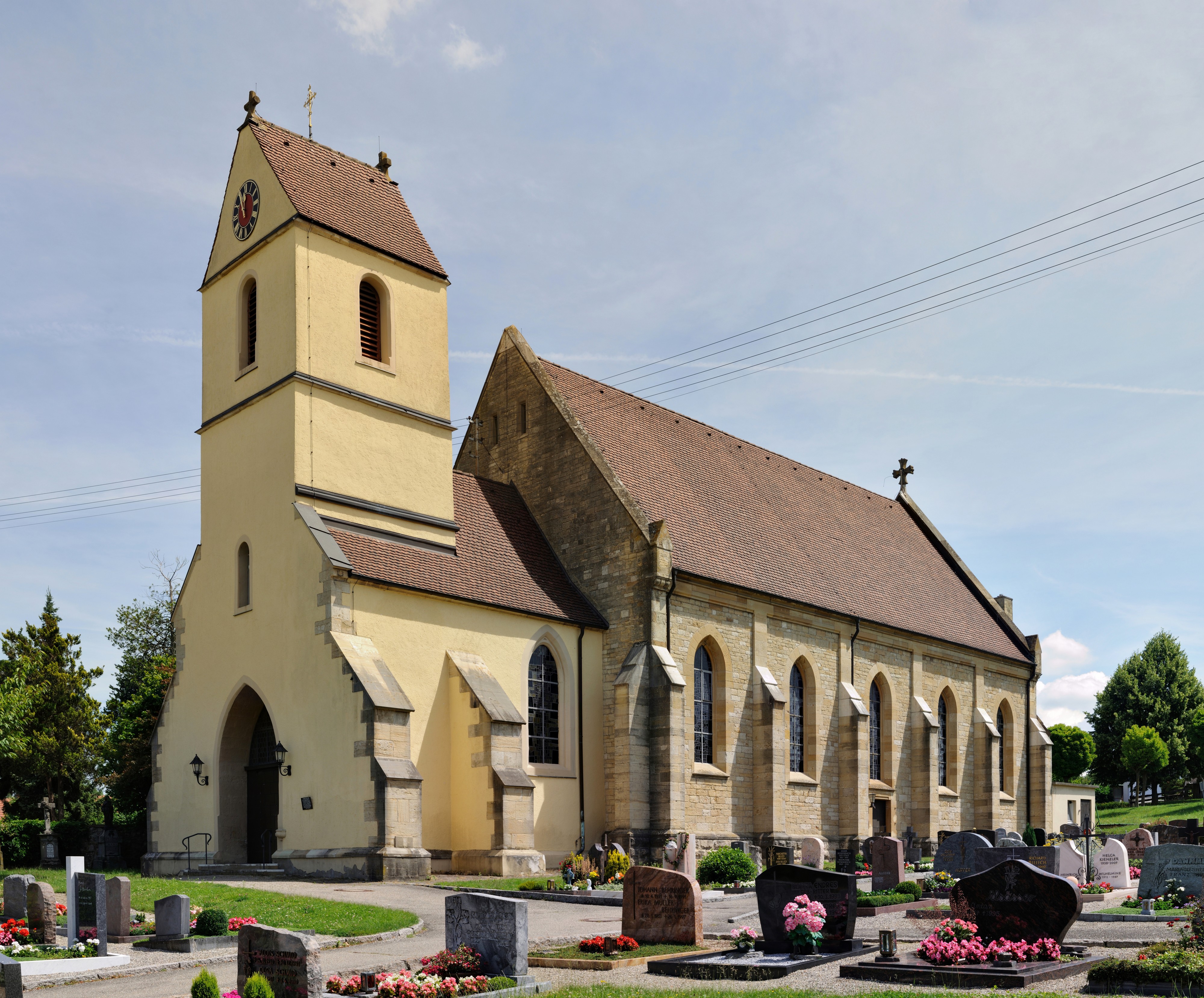 Bad Bellingen - Evangelische Kirche1b