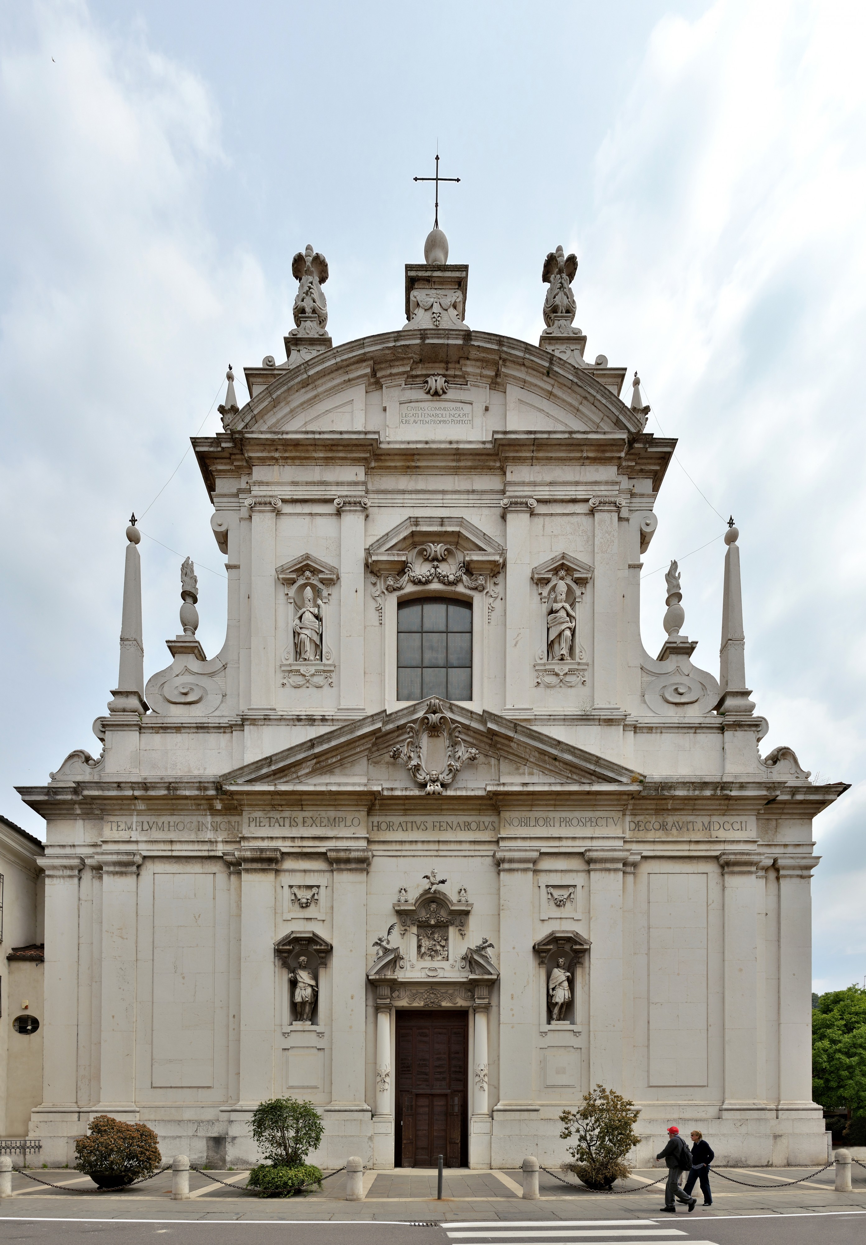 Chiesa di San Faustino a Brescia facciata