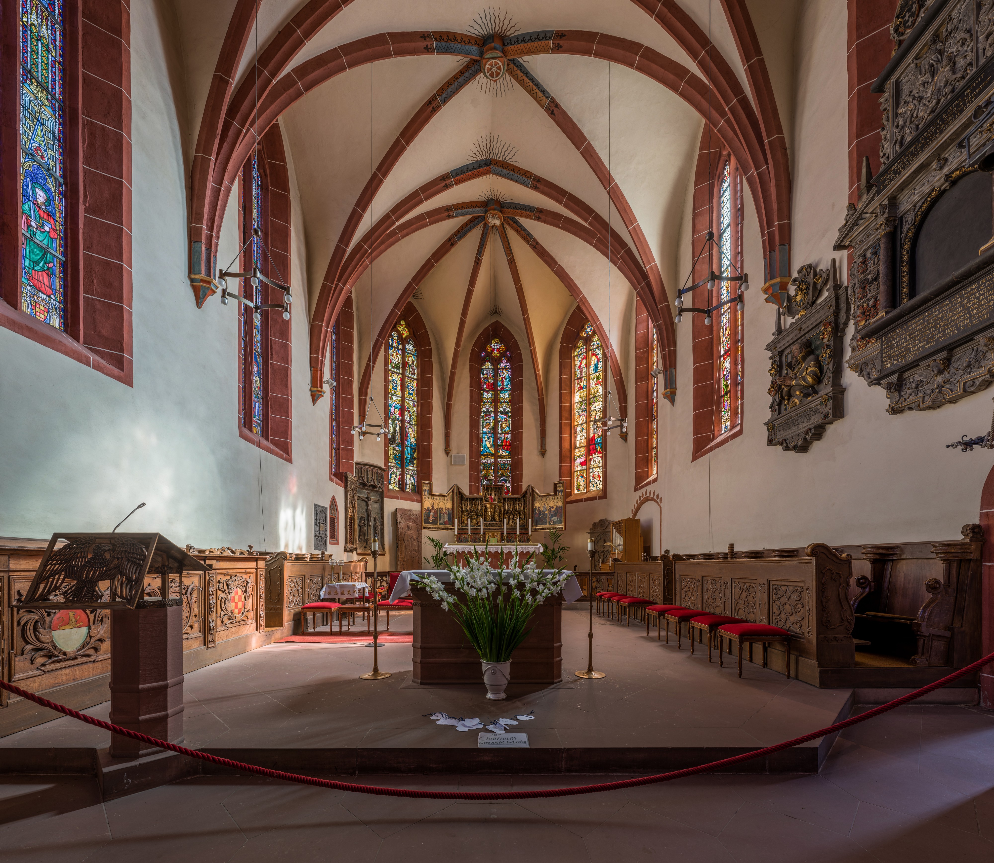 Choir of St. Peter und Paul, Eltville 20150126 1