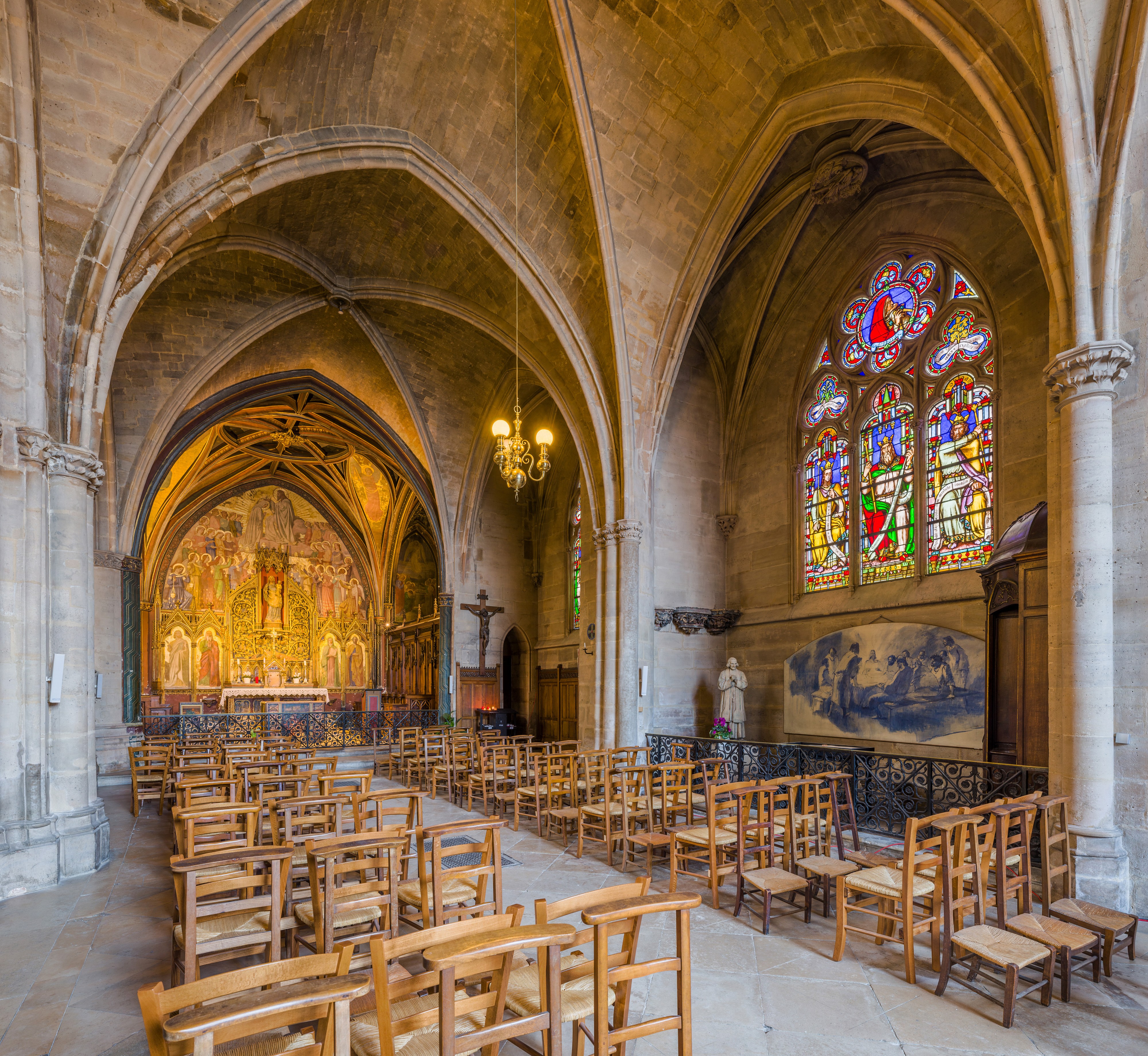 Church of Saint-Germain l'Auxerrois Chapel, Paris, France - Diliff