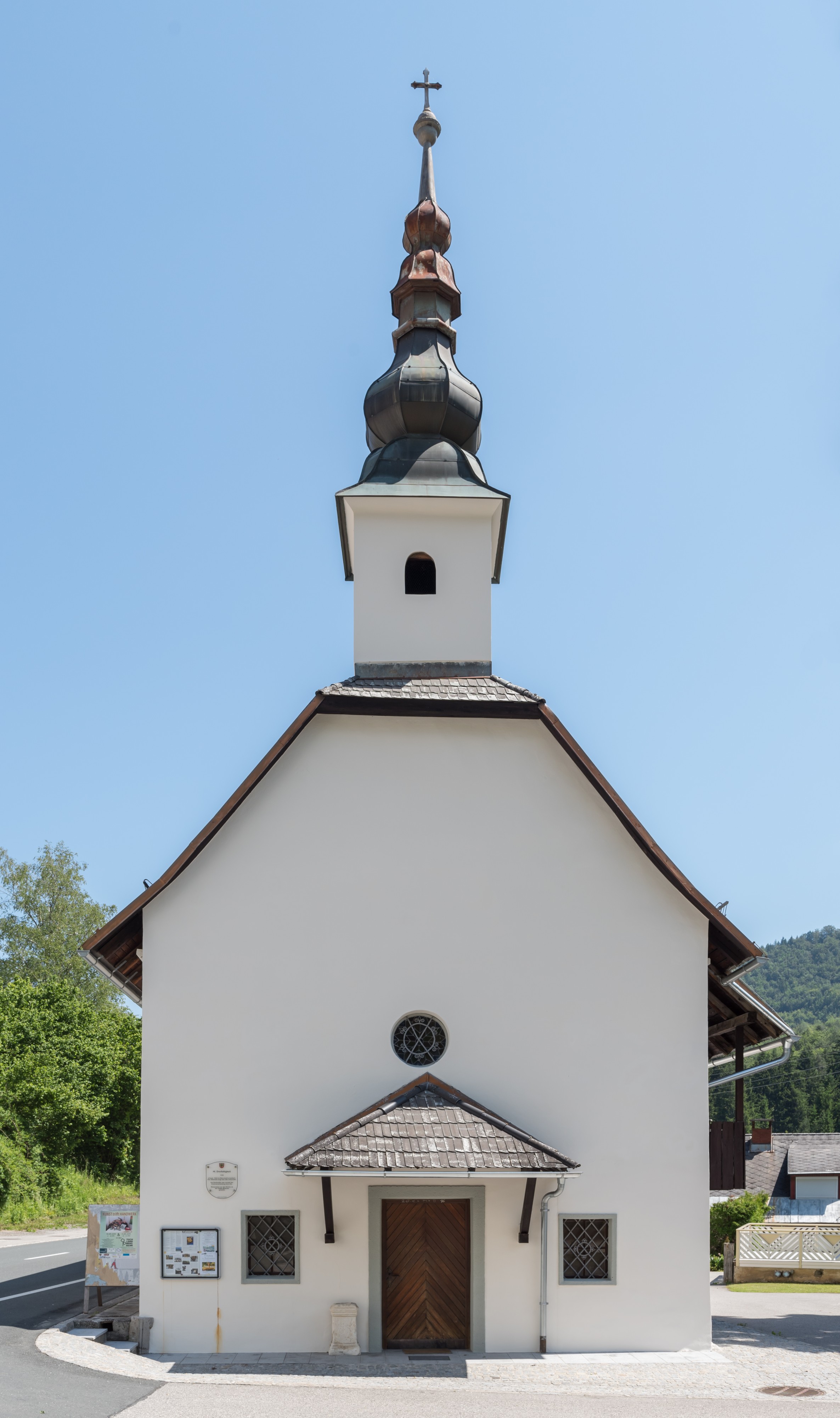 Ferlach Unterloibl Pfarrkirche hl Dreifaltigkeit zum Loiblhammer 07062016 2539