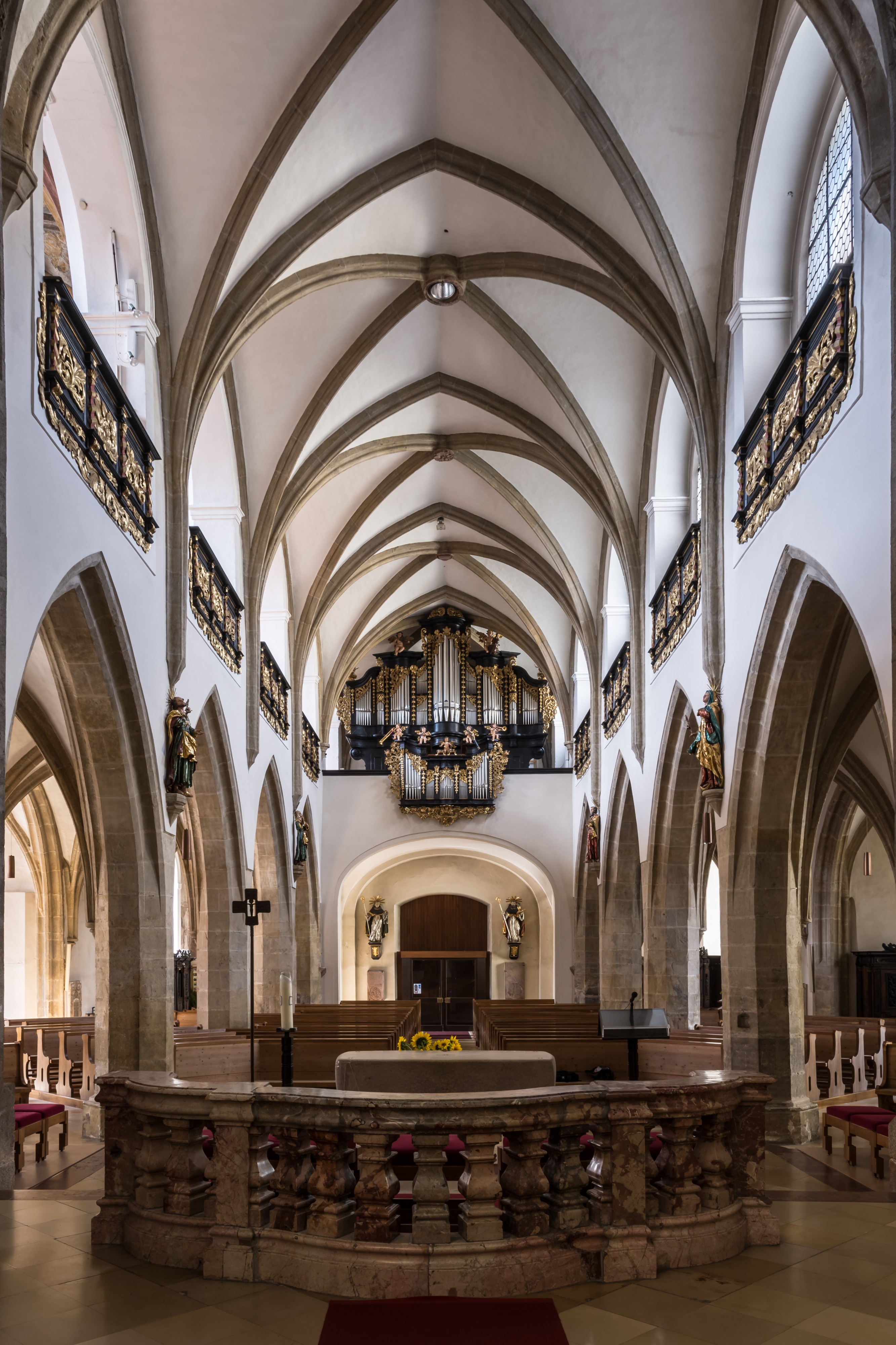 Freistadt Pfarrkirche Innenraum 04