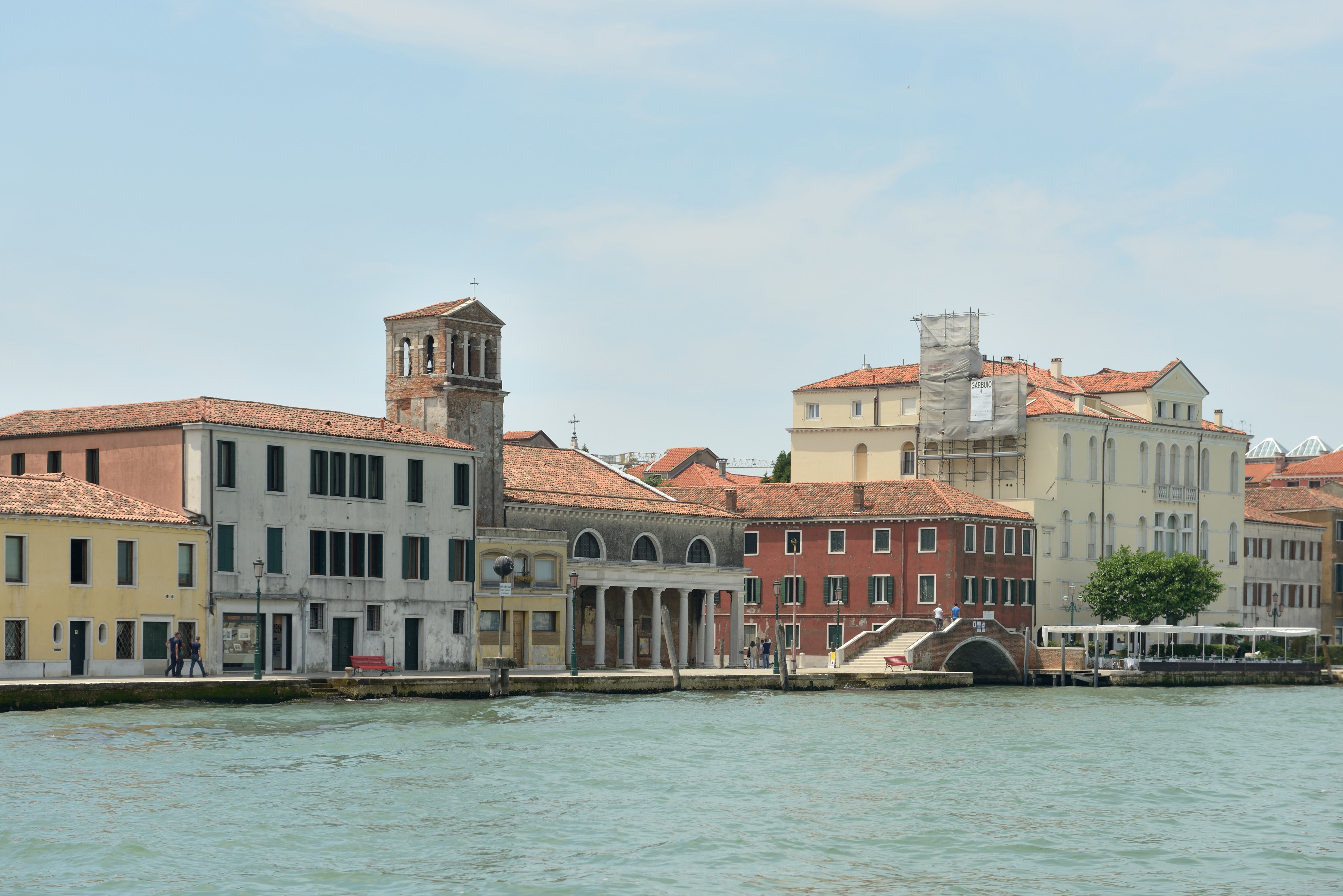 Giudecca Chiesa e Ponte Santa Eufemia Venezia