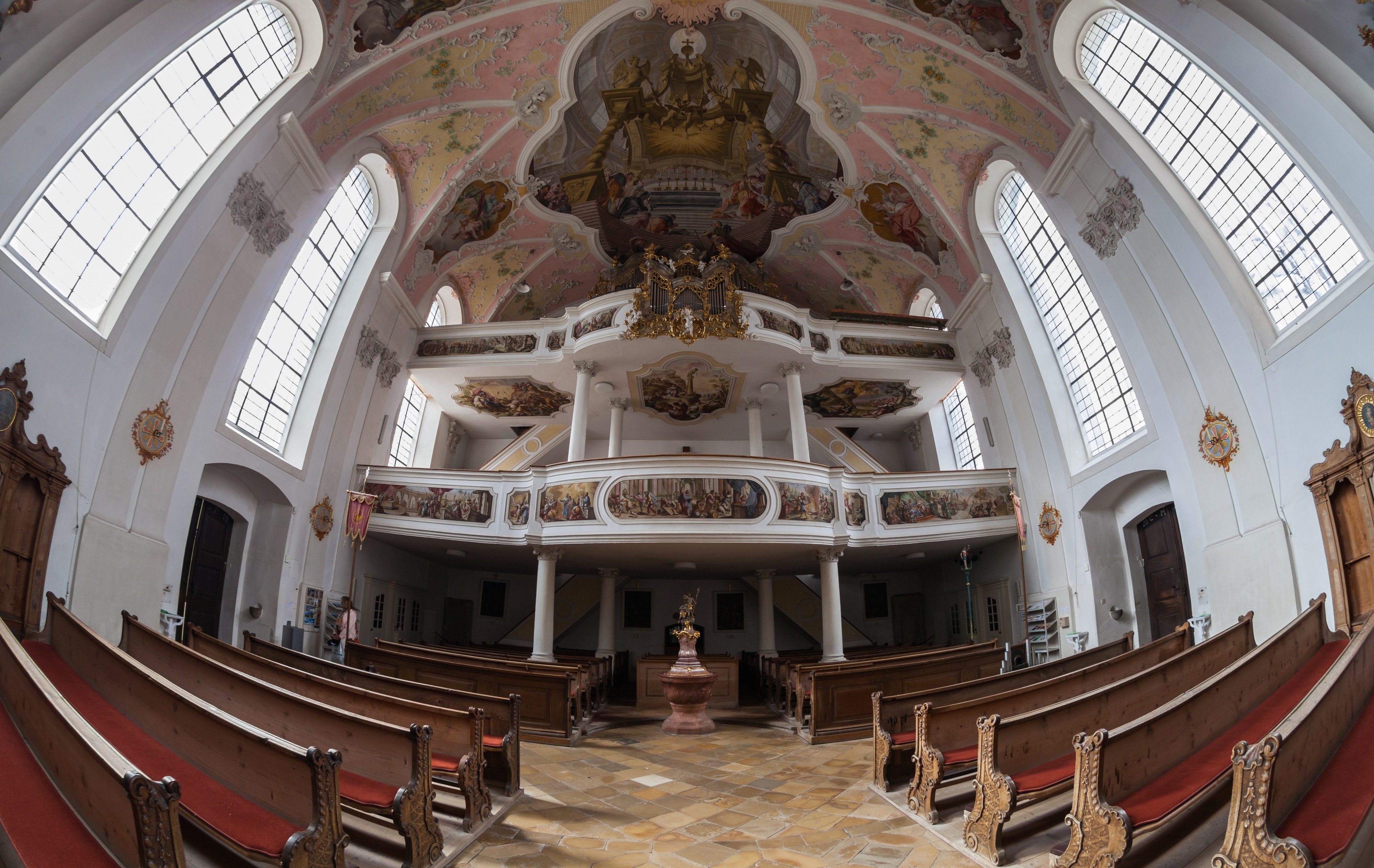 Iglesia de San Pedro y Pablo, Oberammergau, Baviera, Alemania, 2014-03-22, DD 11