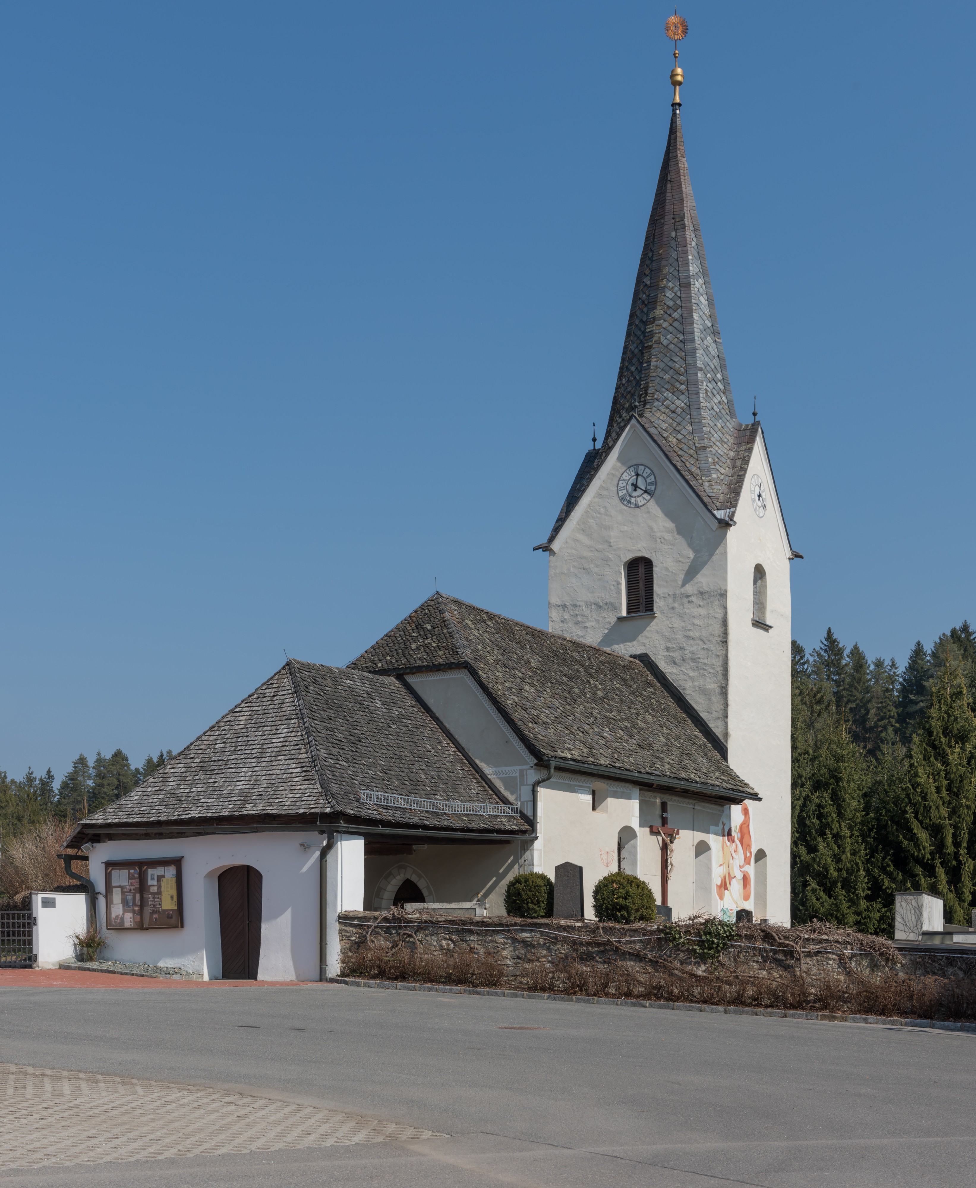 Klagenfurt Woelfnitz Sankt Martin am Ponfeld Pfarrkirche 21032015 1026