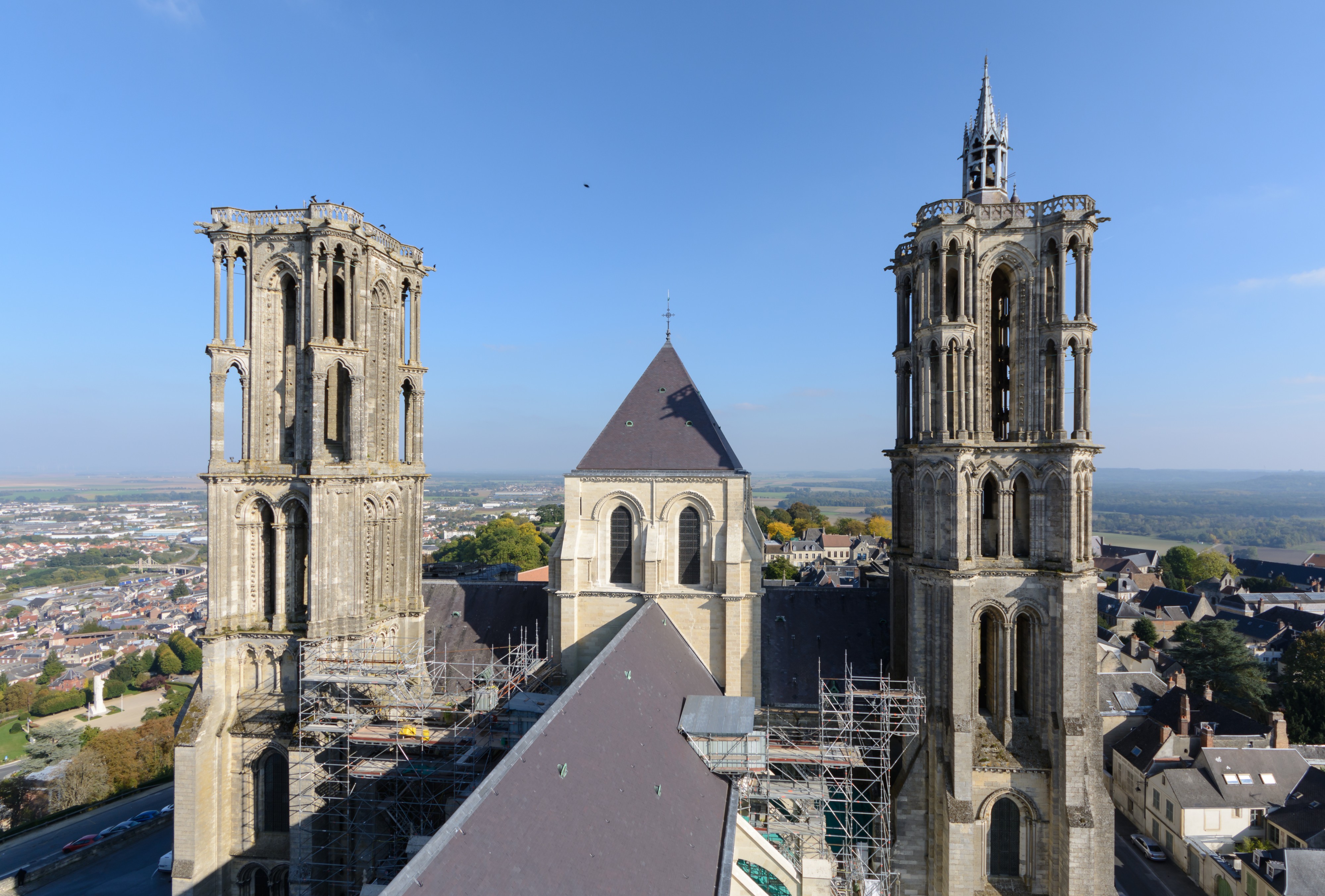 Laon Cathedral East Towers 02