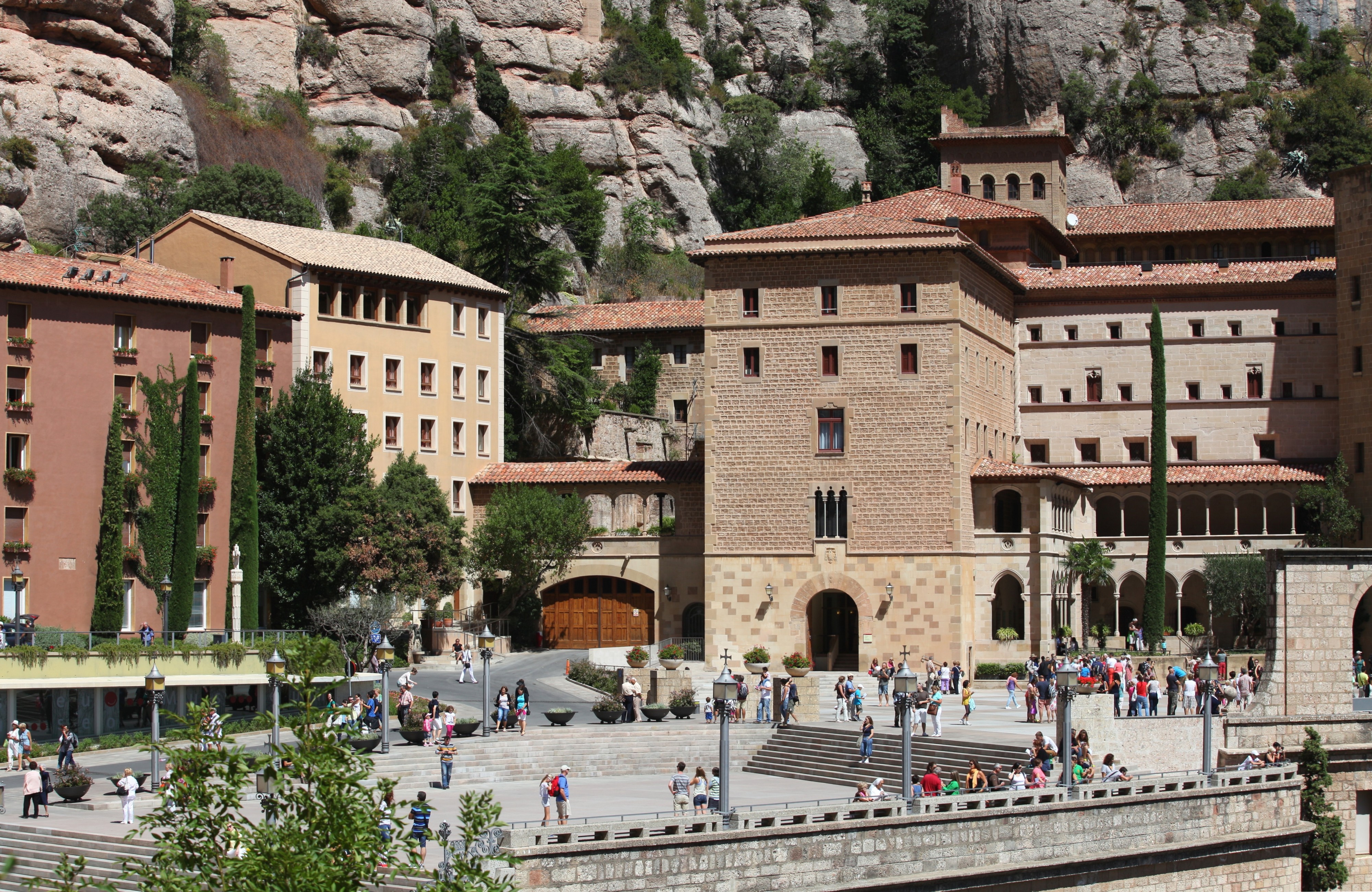 the Montserrat sanctuary, Catalonia, Spain, Europe, August 2013, picture 10