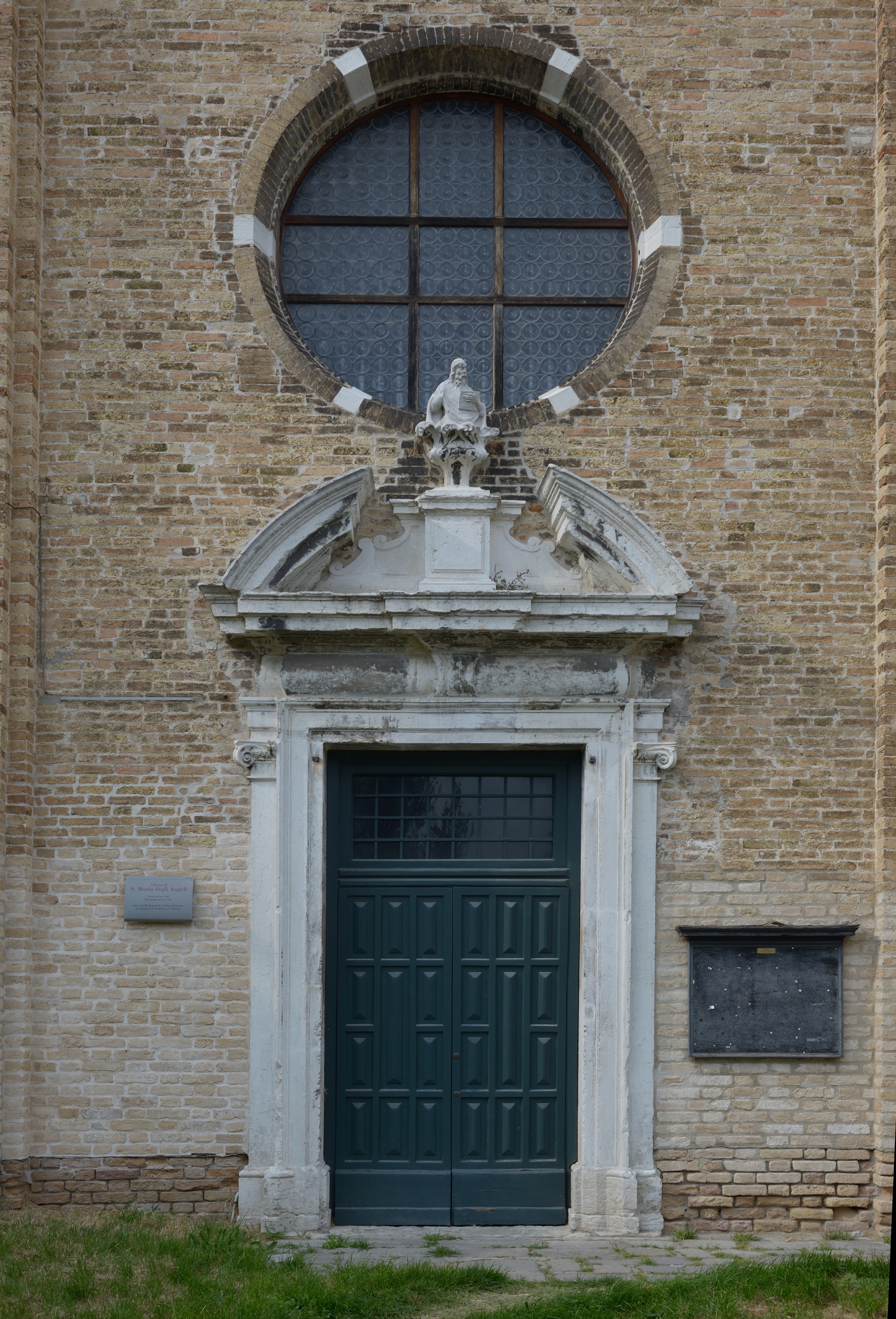 Murano Santa Maria degli Angeli portale Venezia