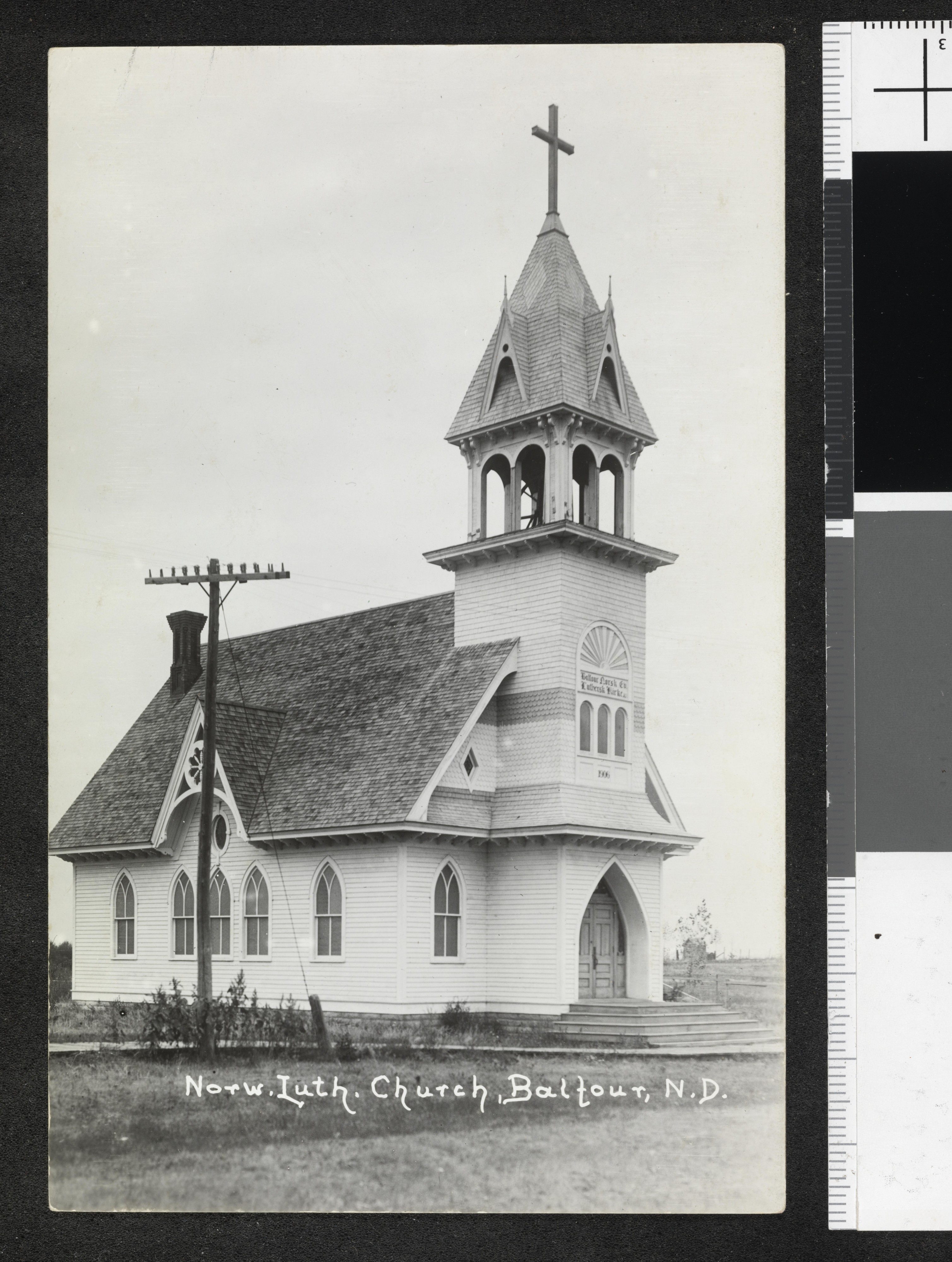Norw. Lutch. Church, Balfour, N. D. - no-nb digifoto 20151127 00001 blds 07356