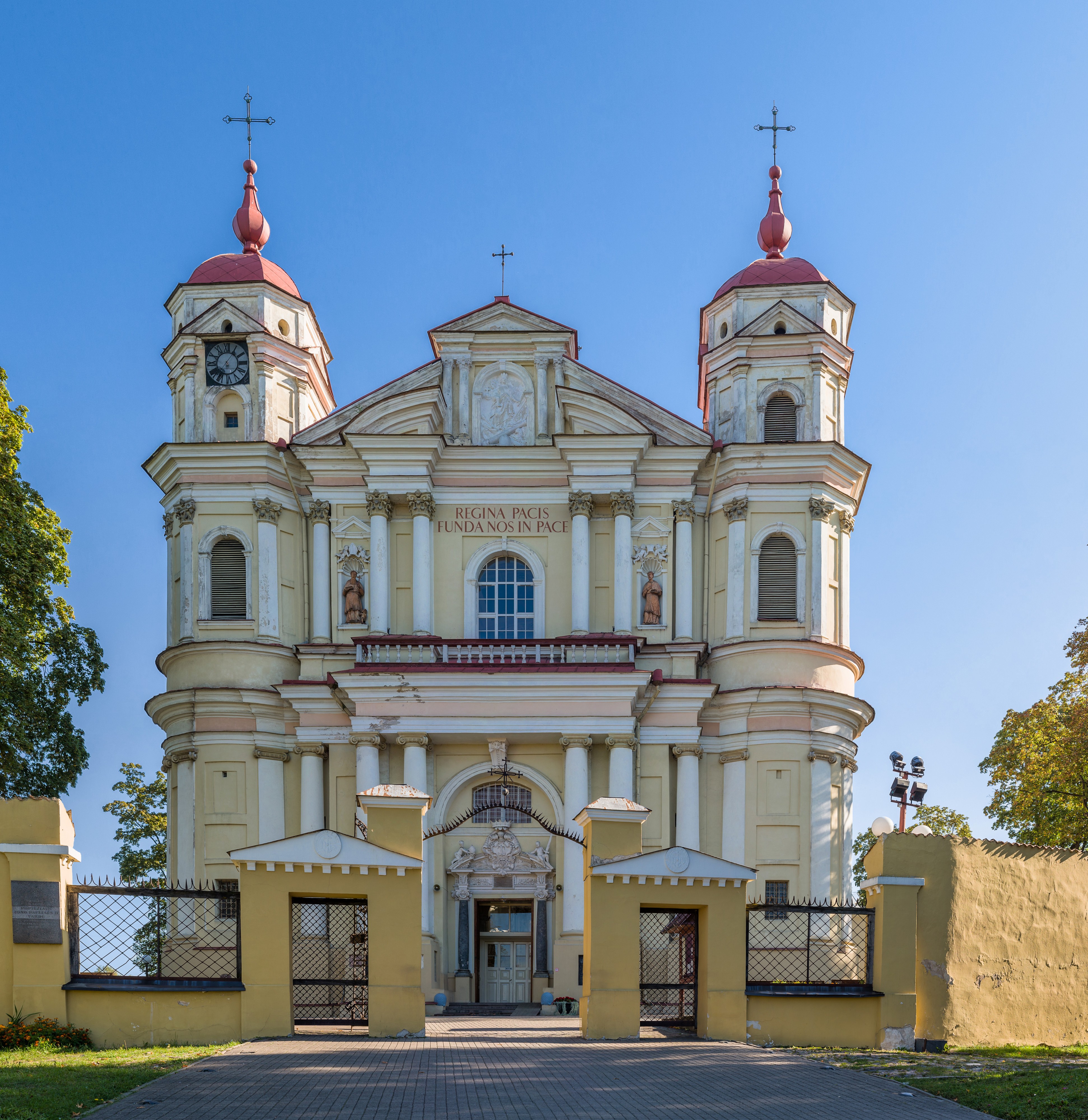 St. Peter and St. Paul's Church Exterior, Vilnius, Lithuania - Diliff