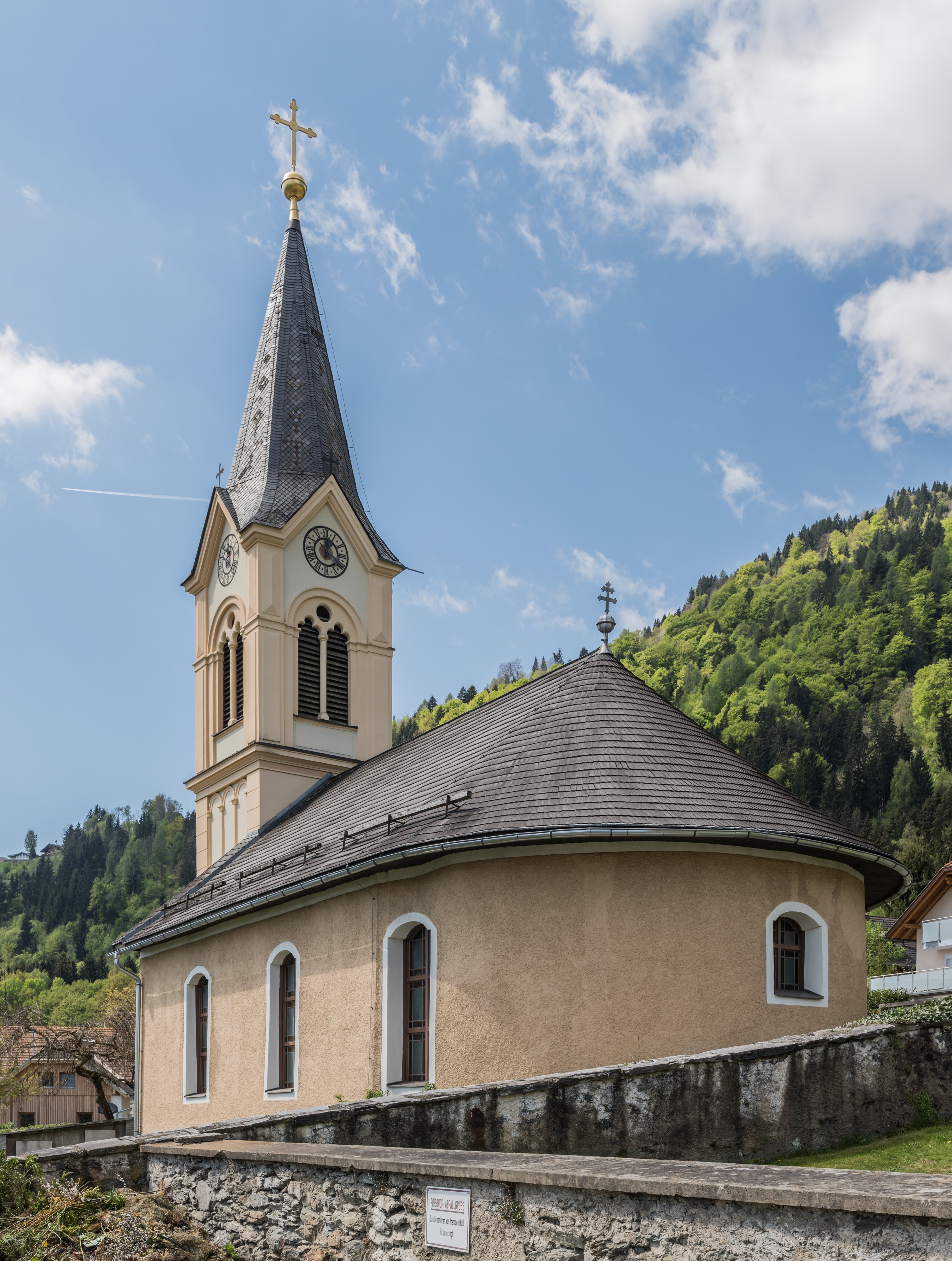 Steindorf am Ossiacher See Tschoeran evang Pfarrkirche A B 20042016 1701