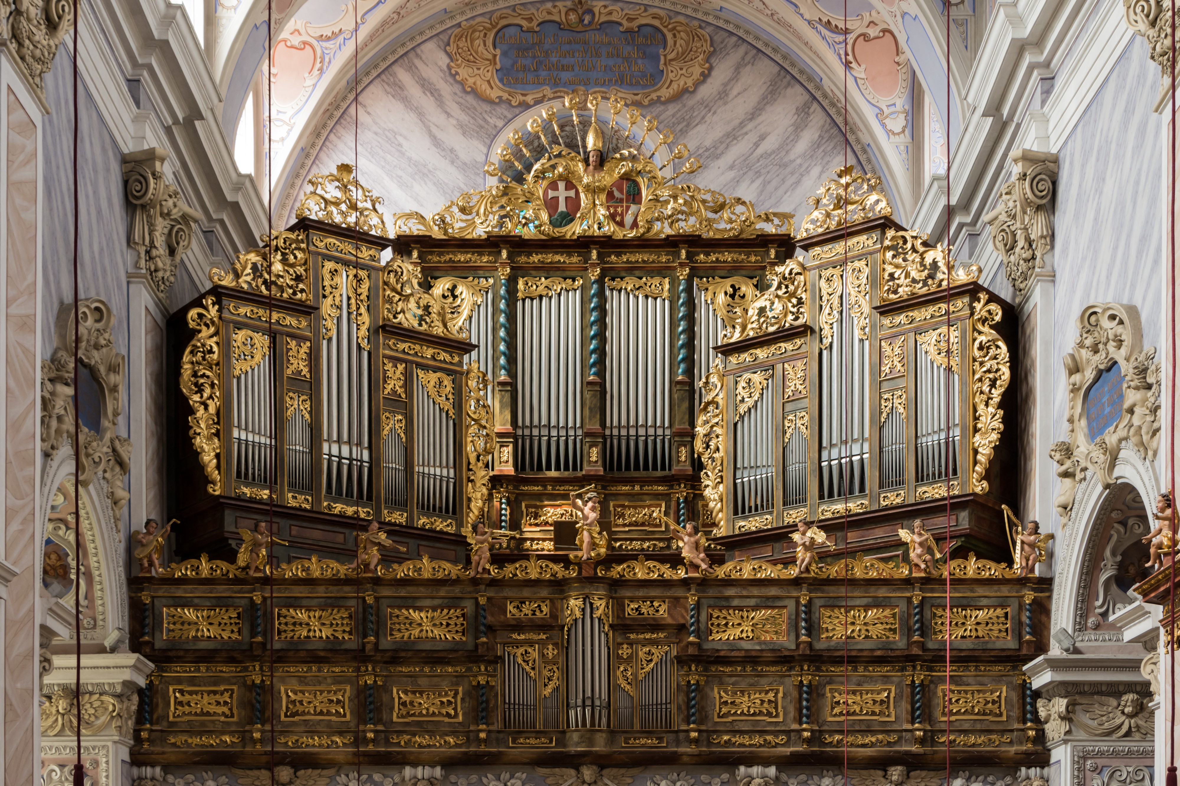 Stiftskirche Göttweig Orgel 01
