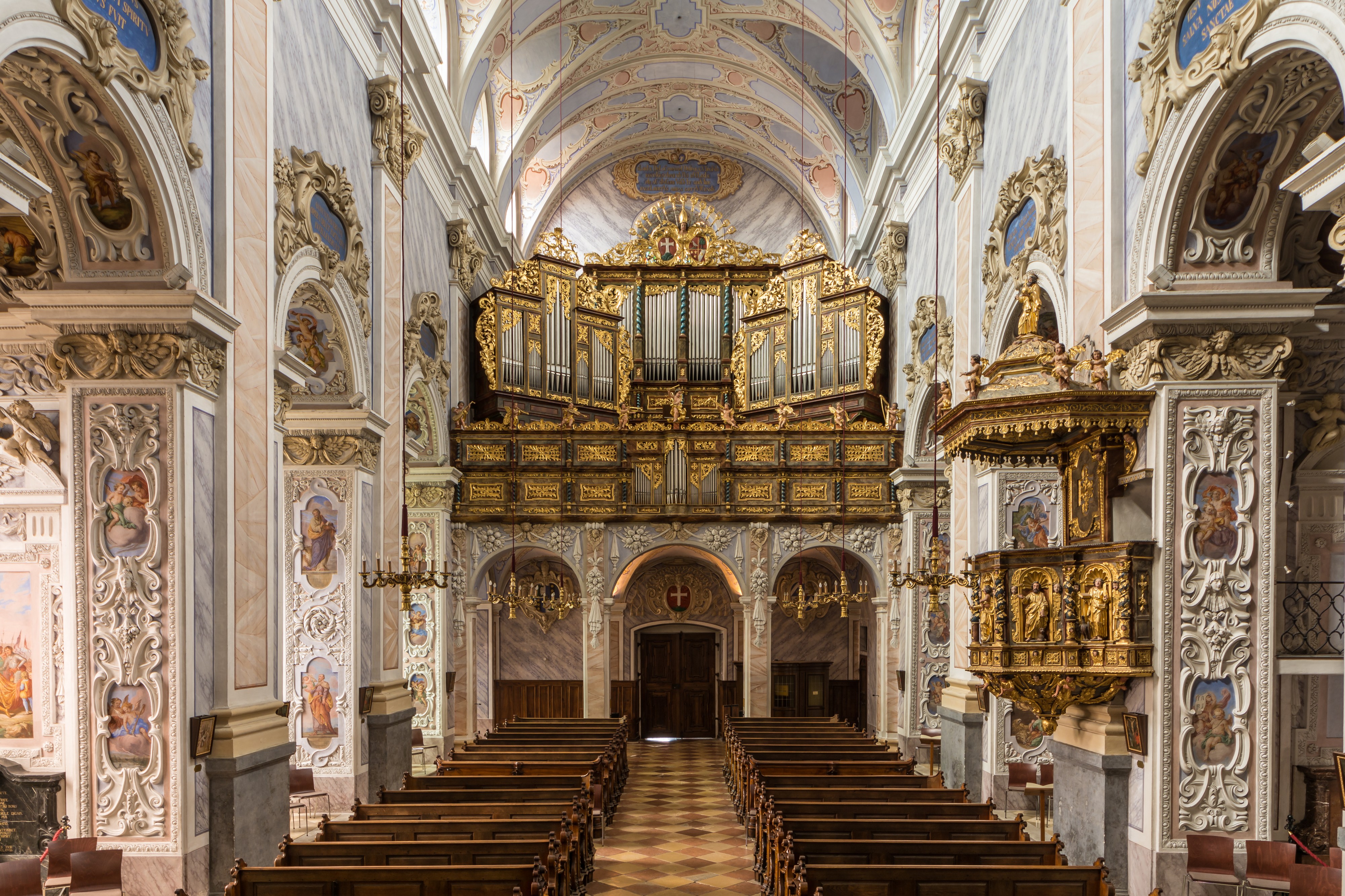 Stiftskirche Göttweig Orgel 03