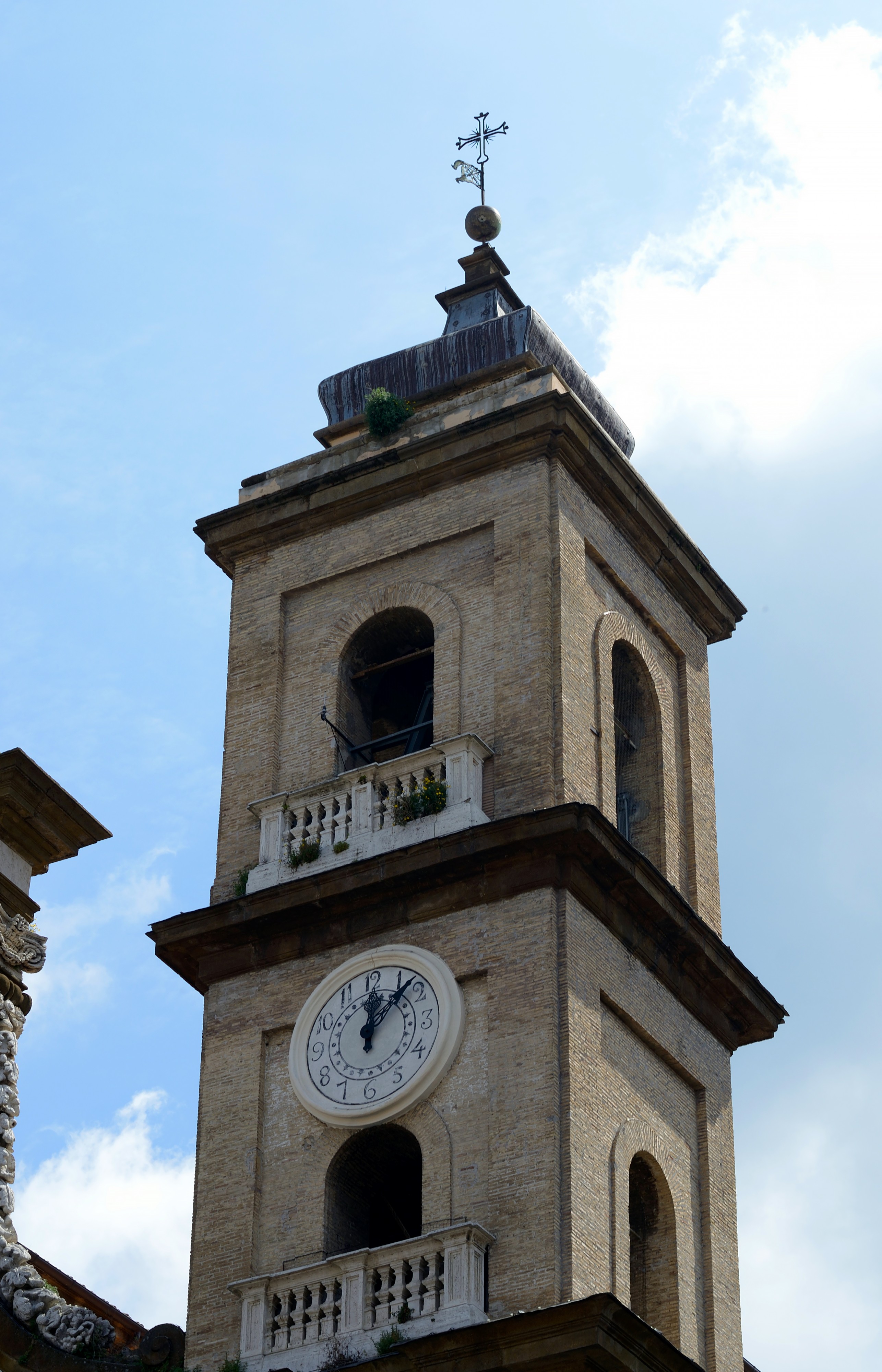 Tower bell of Church Saint Peter in Frascati
