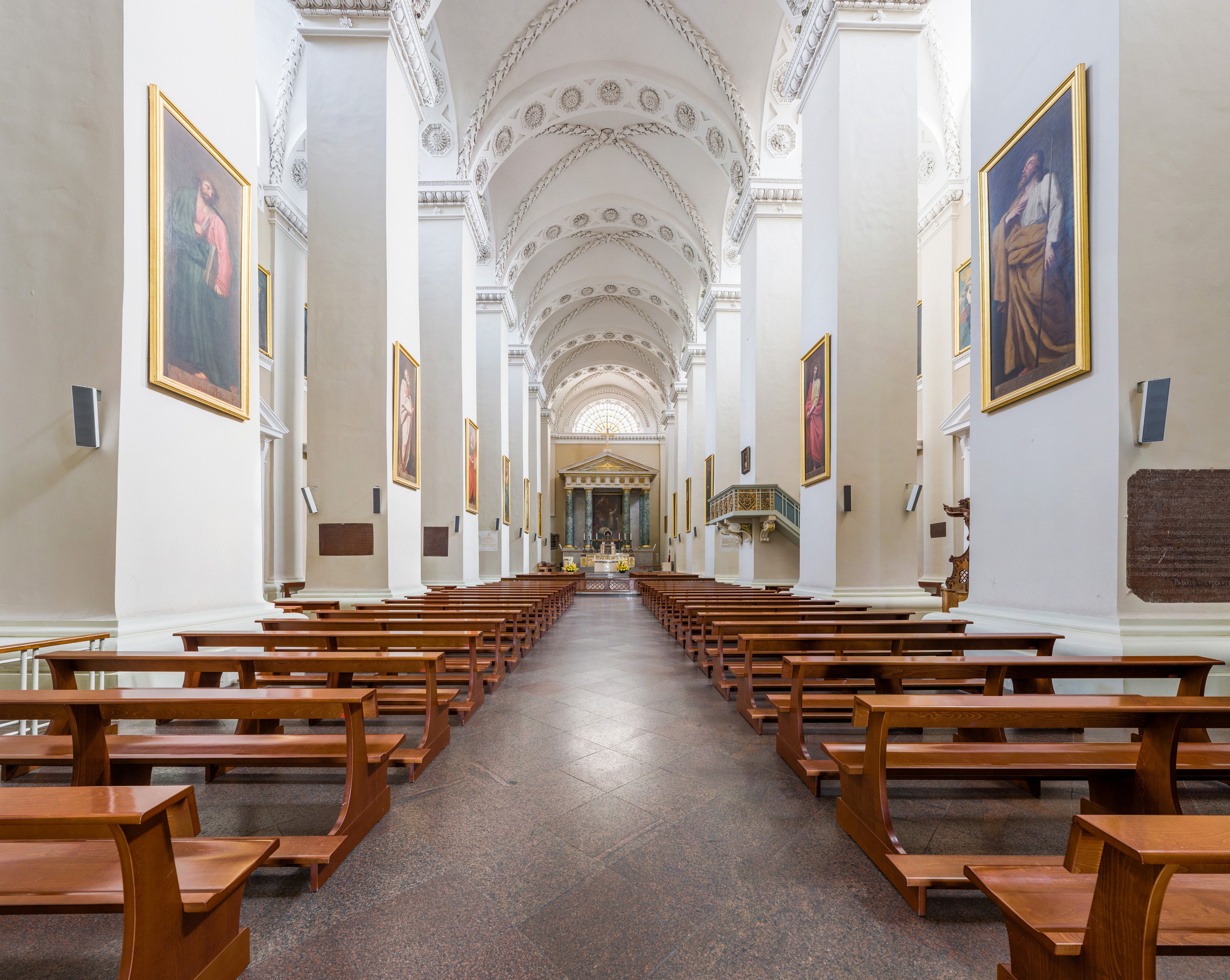 Vilnius Cathedral Interior 1, Vilnius, Lithuania - Diliff