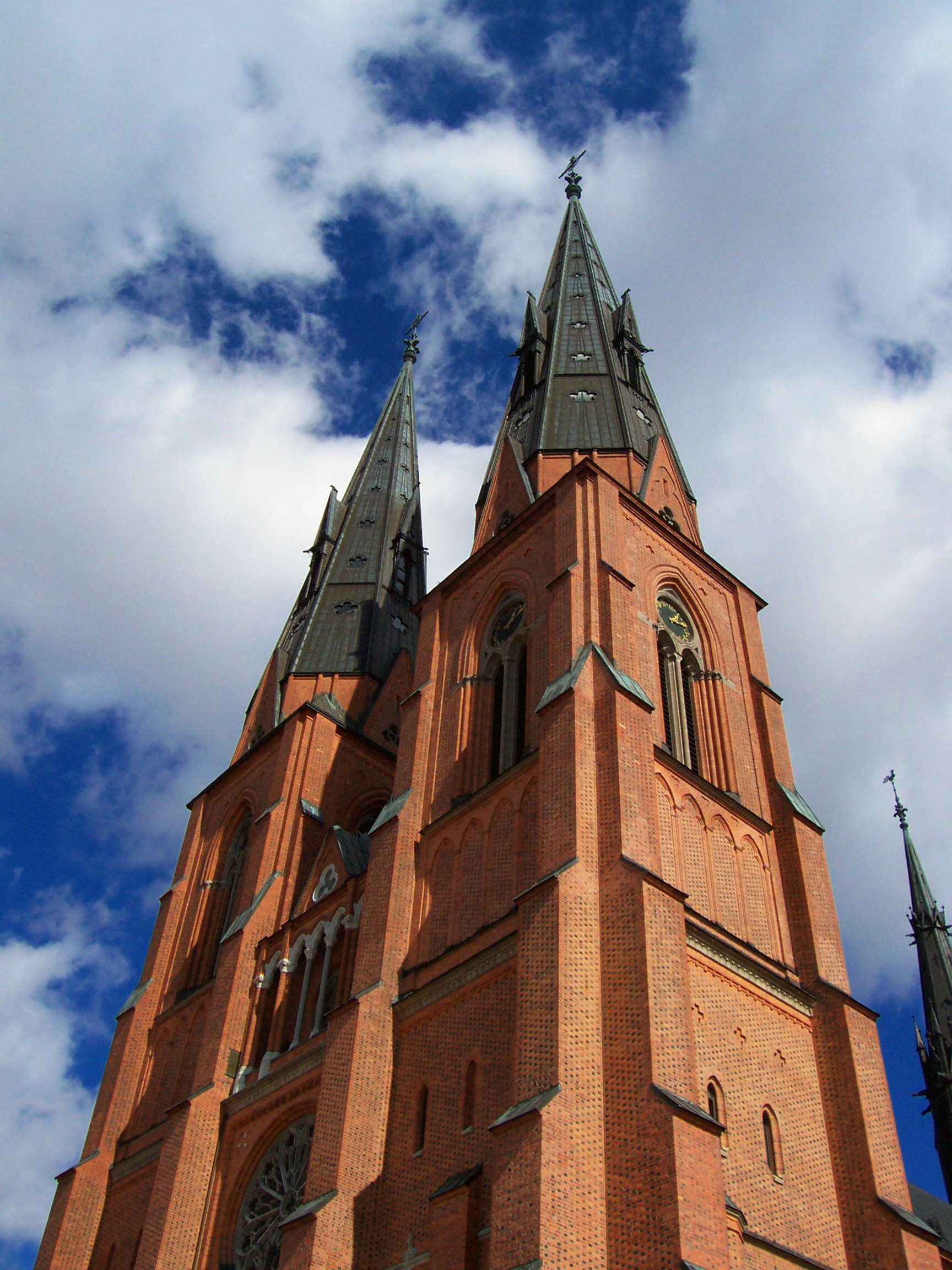 Uppsala Cathedral two towers