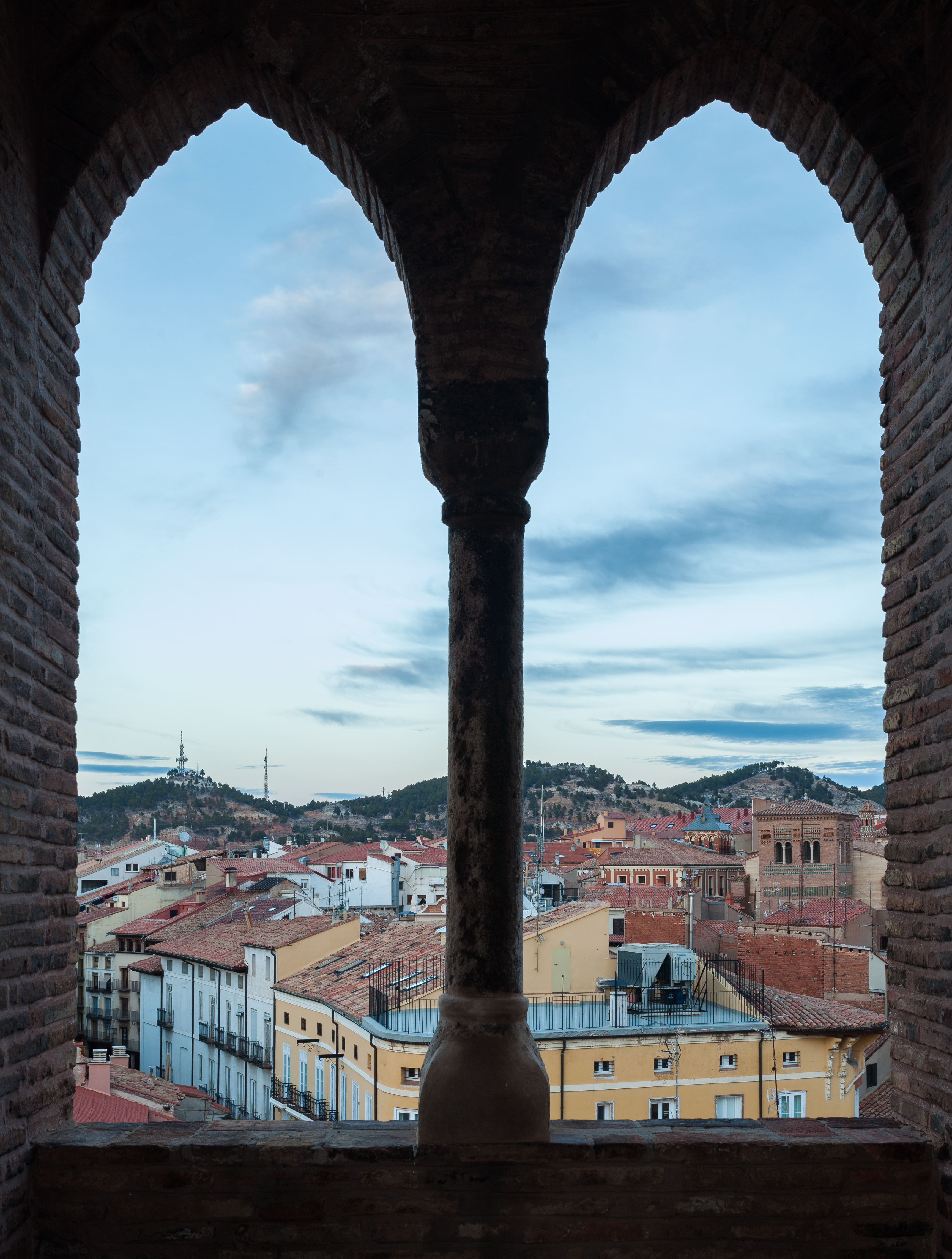 Vista de Teruel desde la torre de la iglesia del Salvador, España, 2014-01-10, DD 81