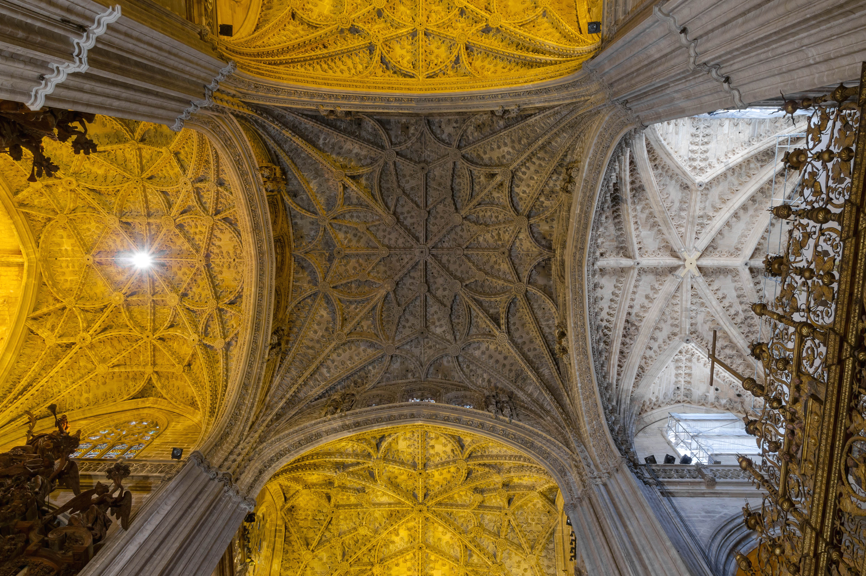 Voûte choeur cathédrale Séville Espagne