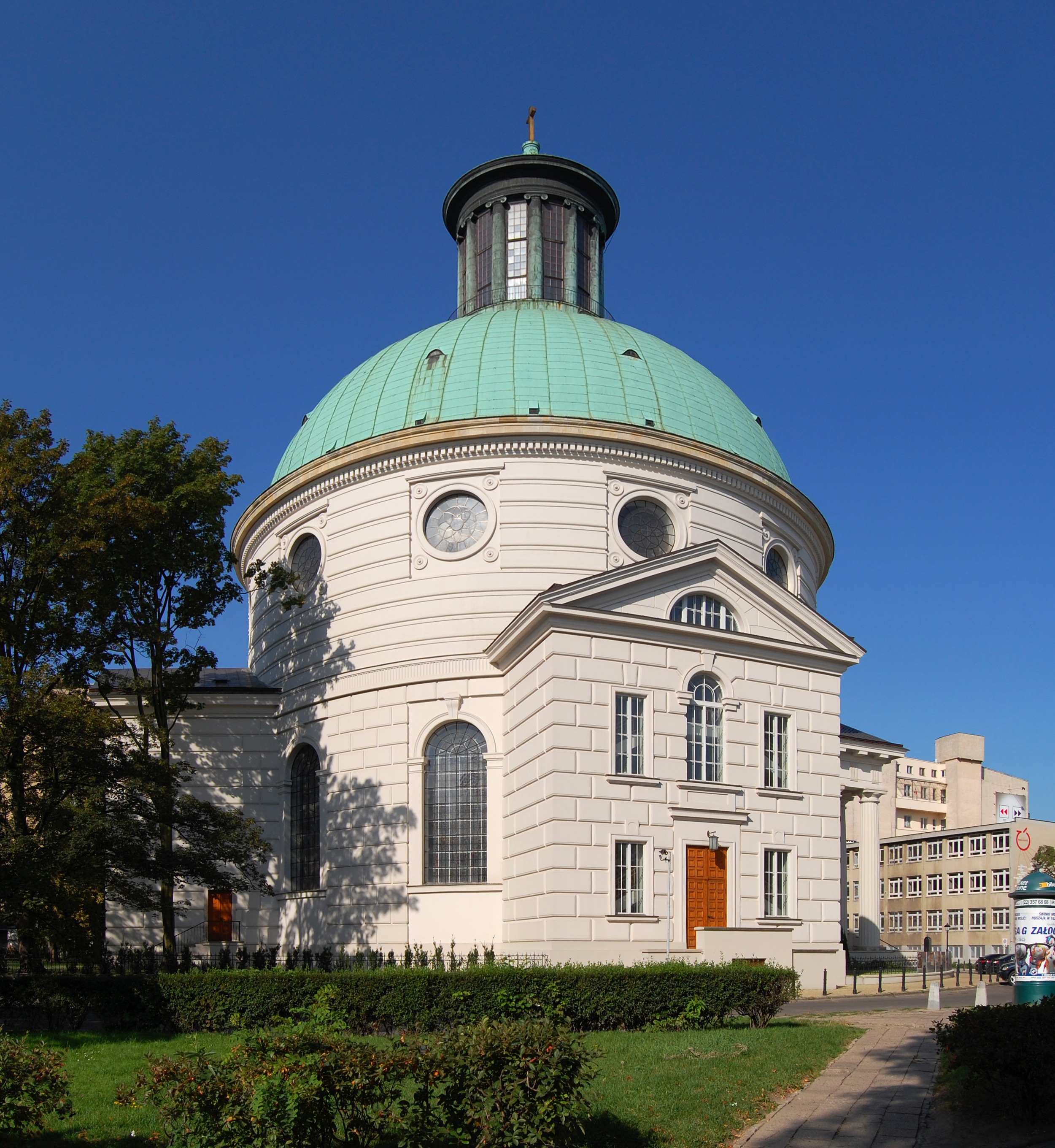 Warszawa kościół św. Trójcy 2009