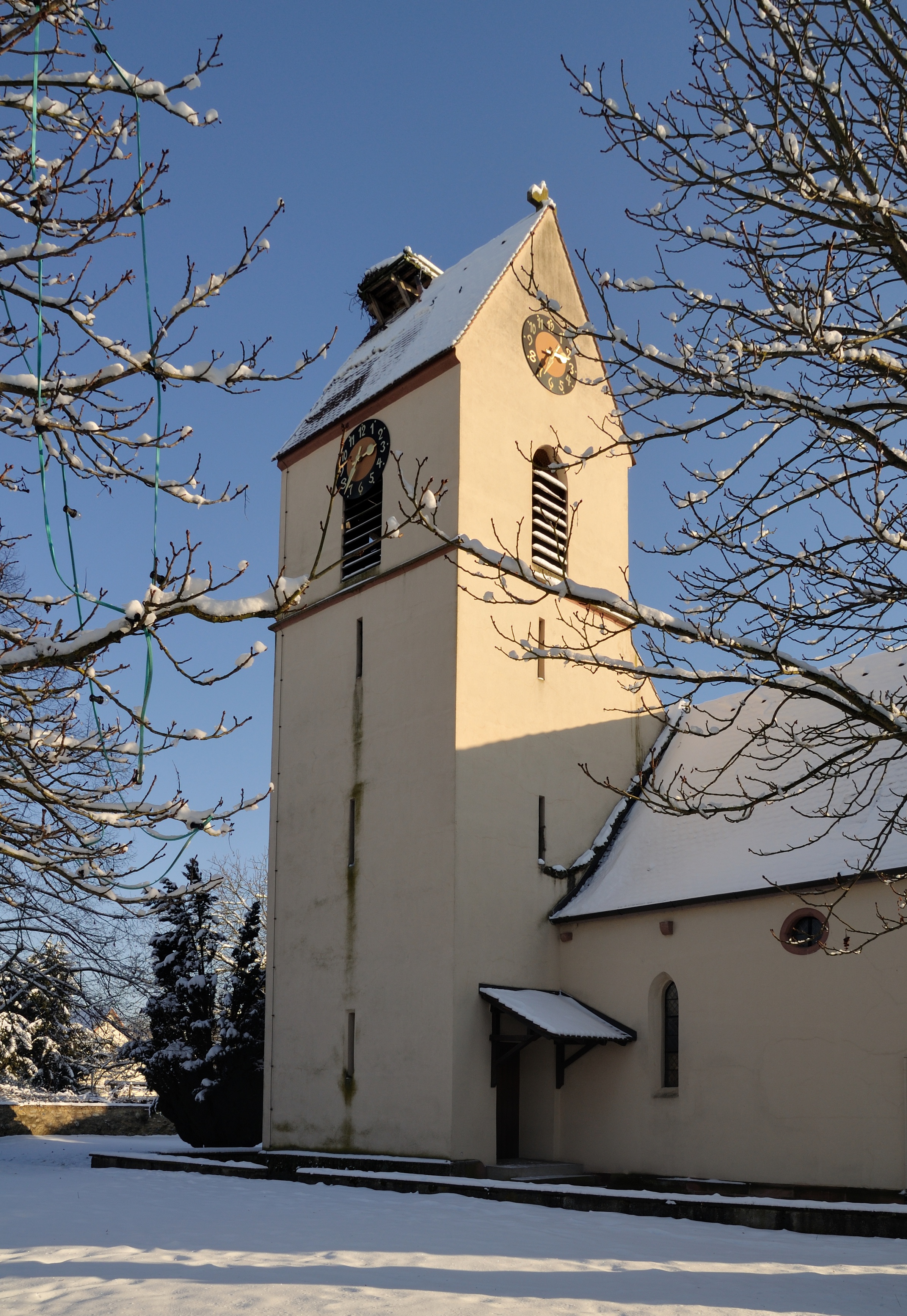 Weil am Rhein - Evangelische Kirche Märkt3