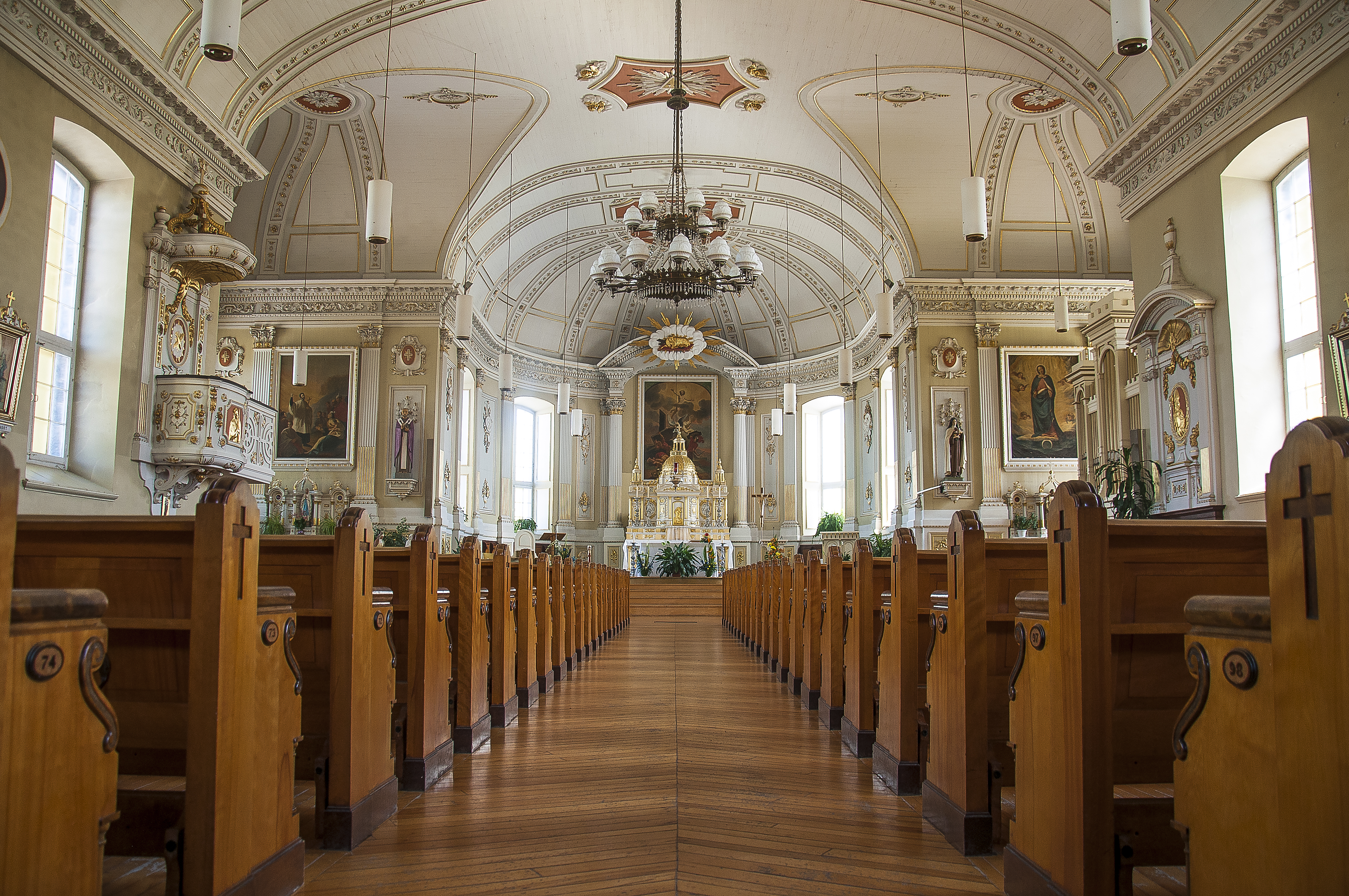Église de Saint-Jean-Chrysostome (intérieur)