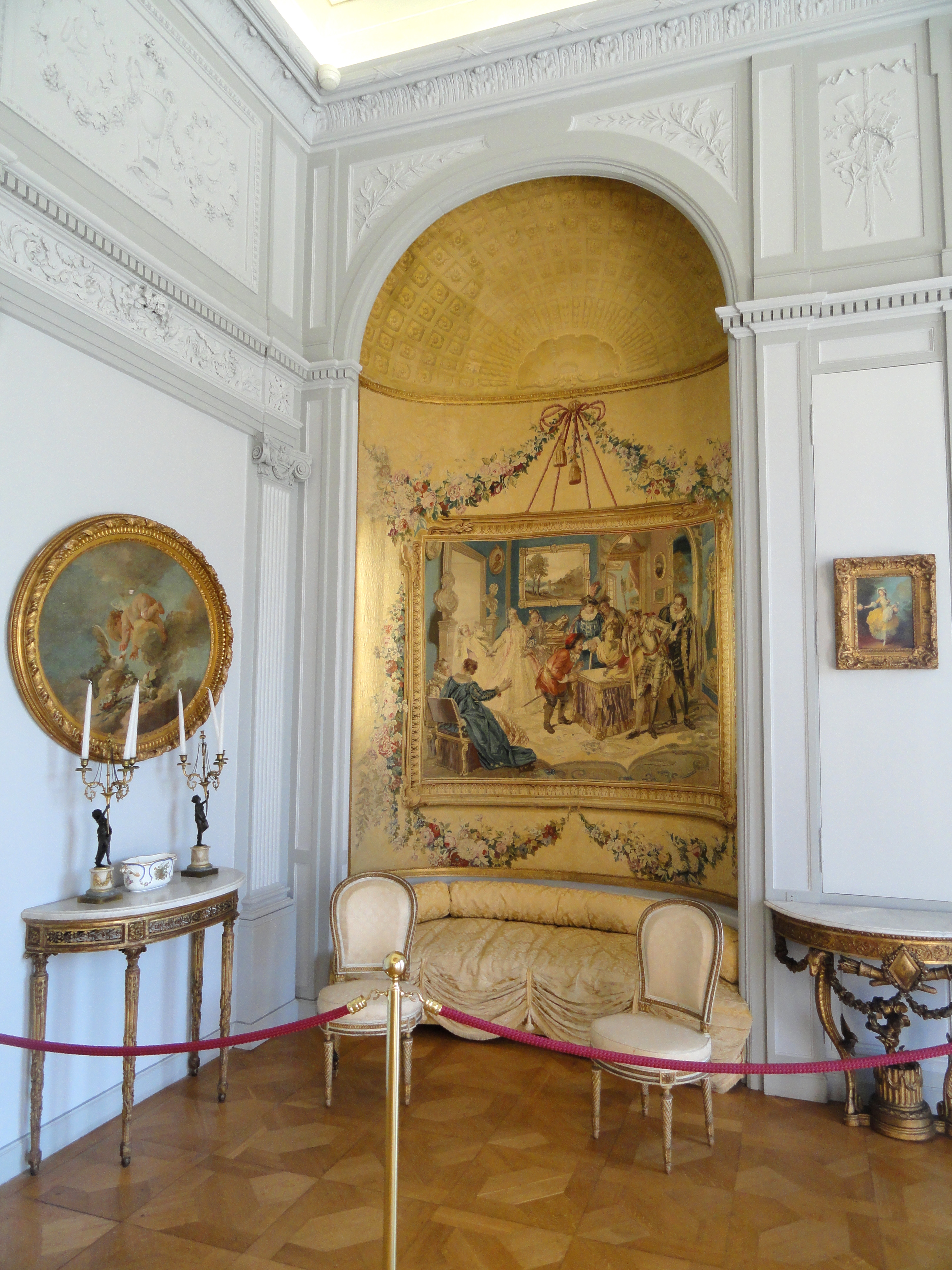 Interior of the Villa Ephrussi de Rothschild - DSC04555
