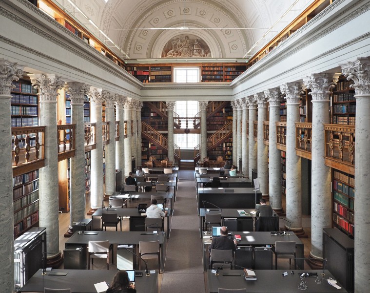 Helsinki University Library Interior B - Marit Henriksson