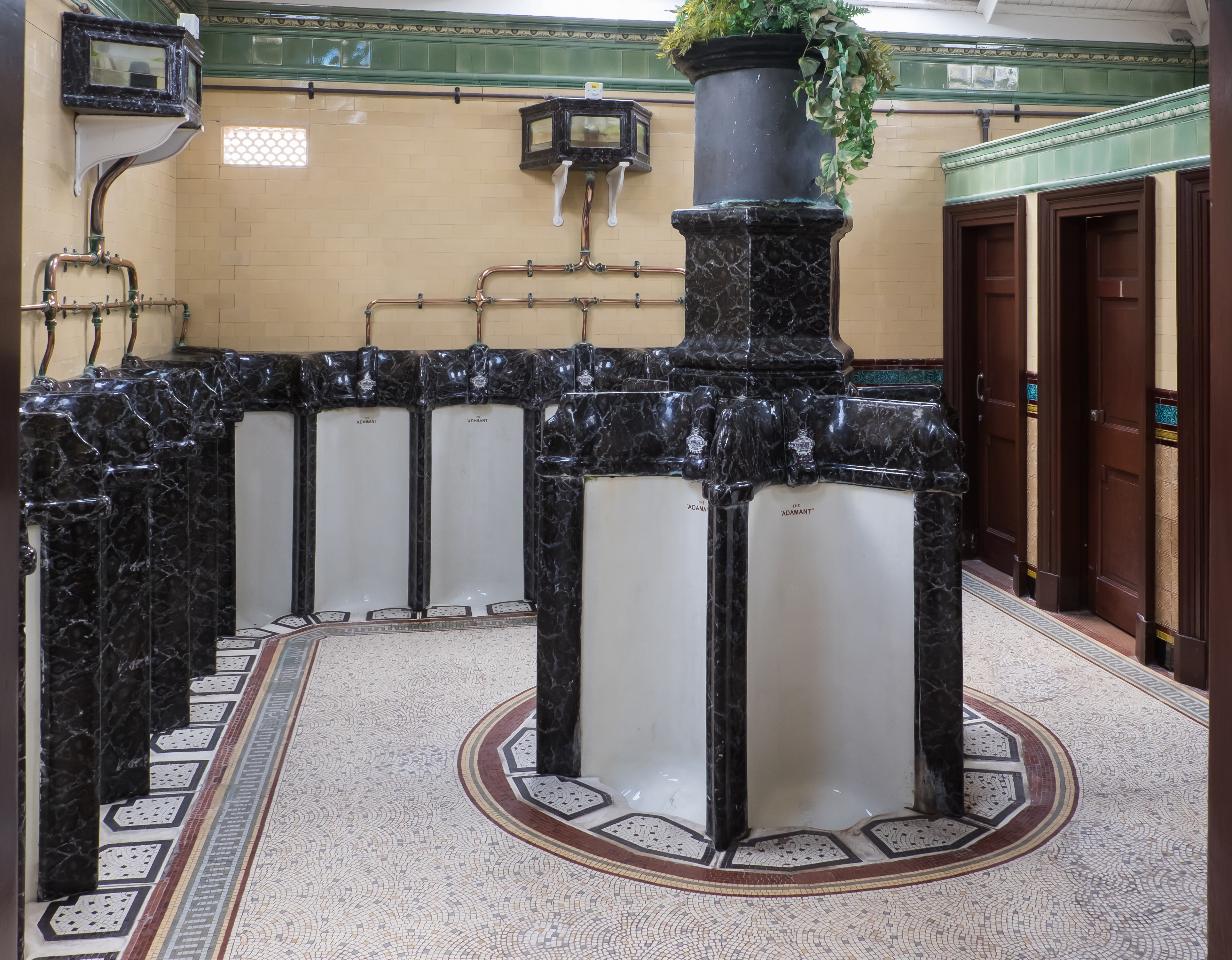 Rothesay Victorian Toilets - men's urinals