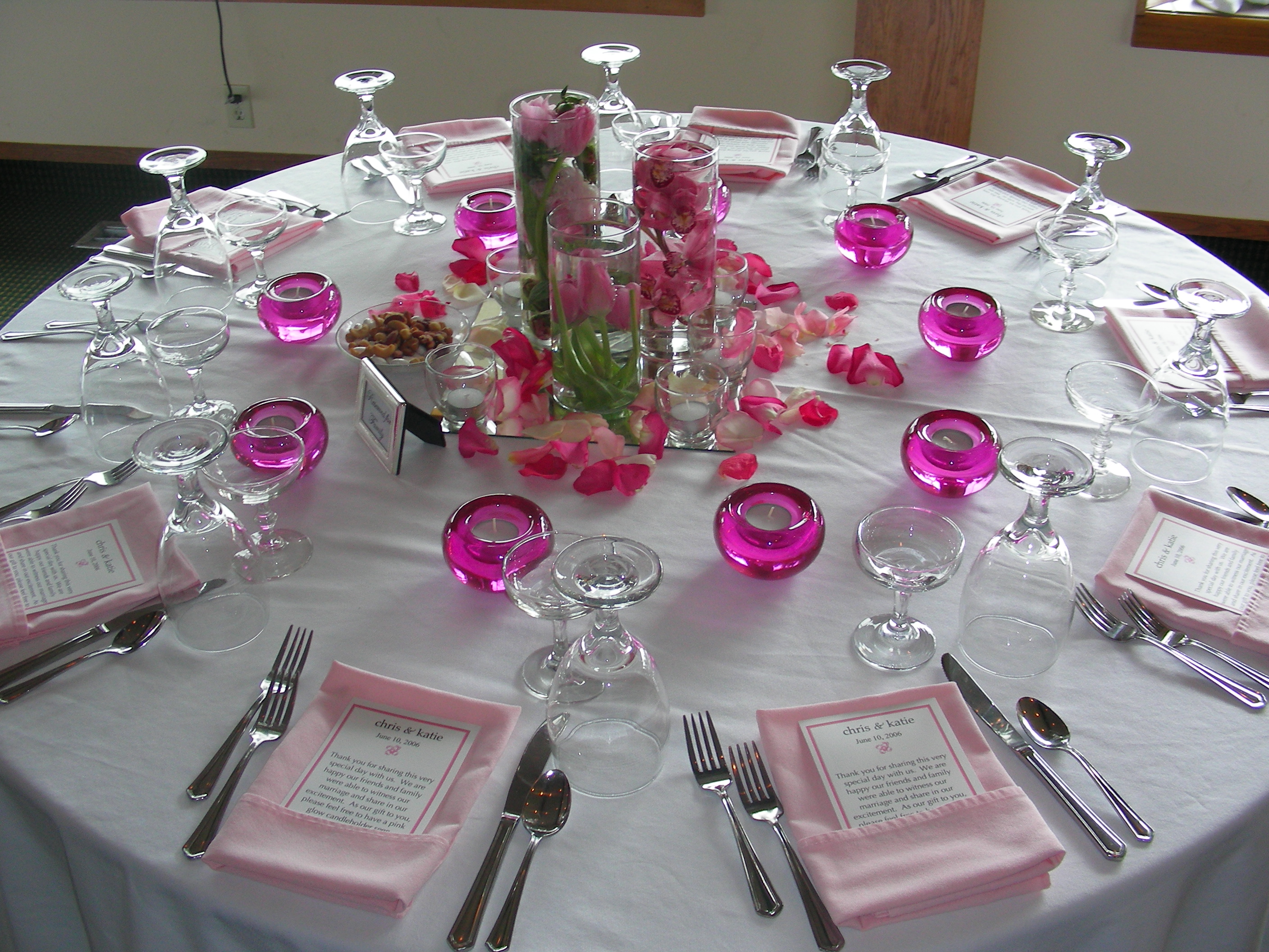 Wedding Banquet setting