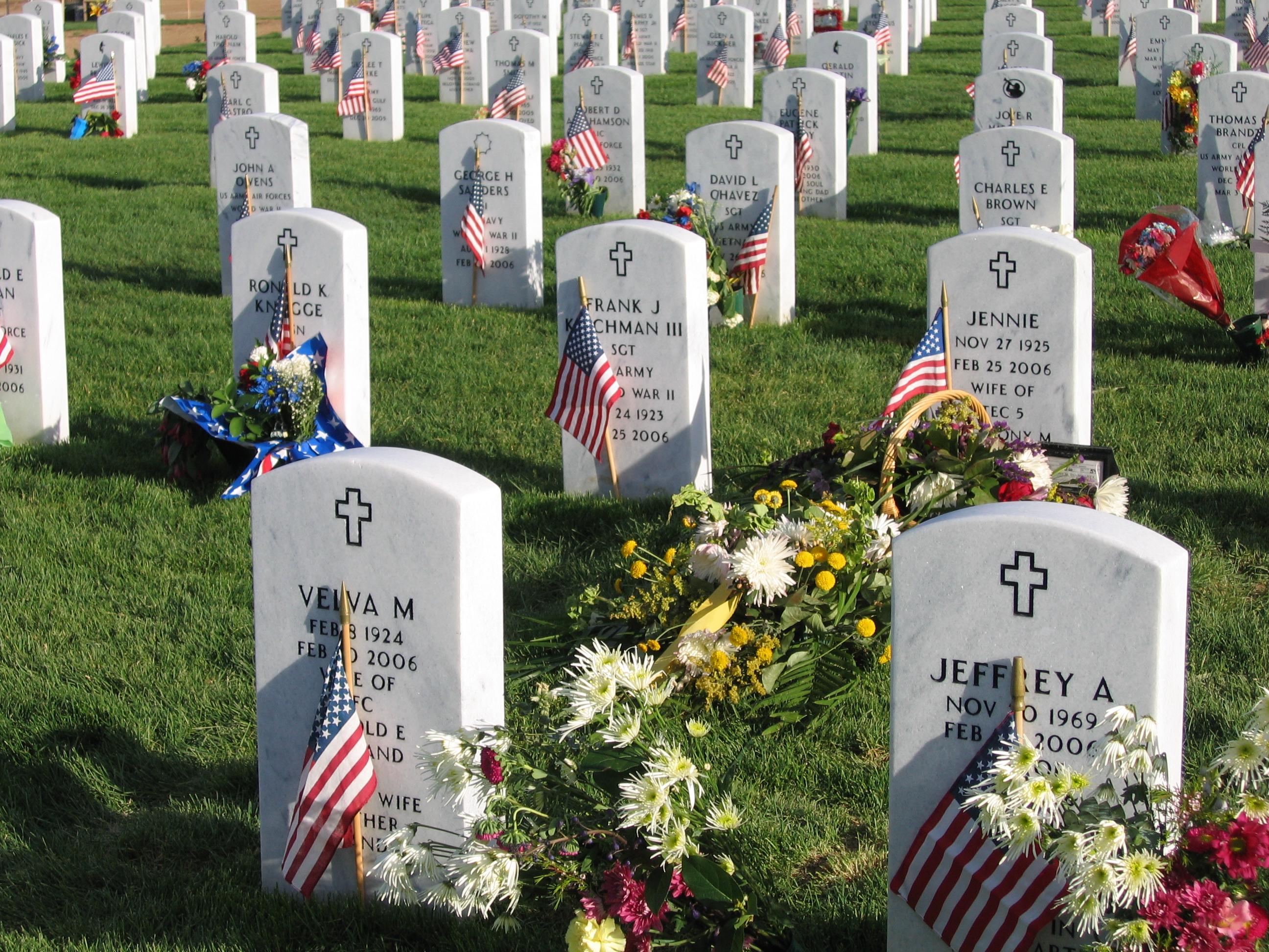 Fort logan national cemetery 4