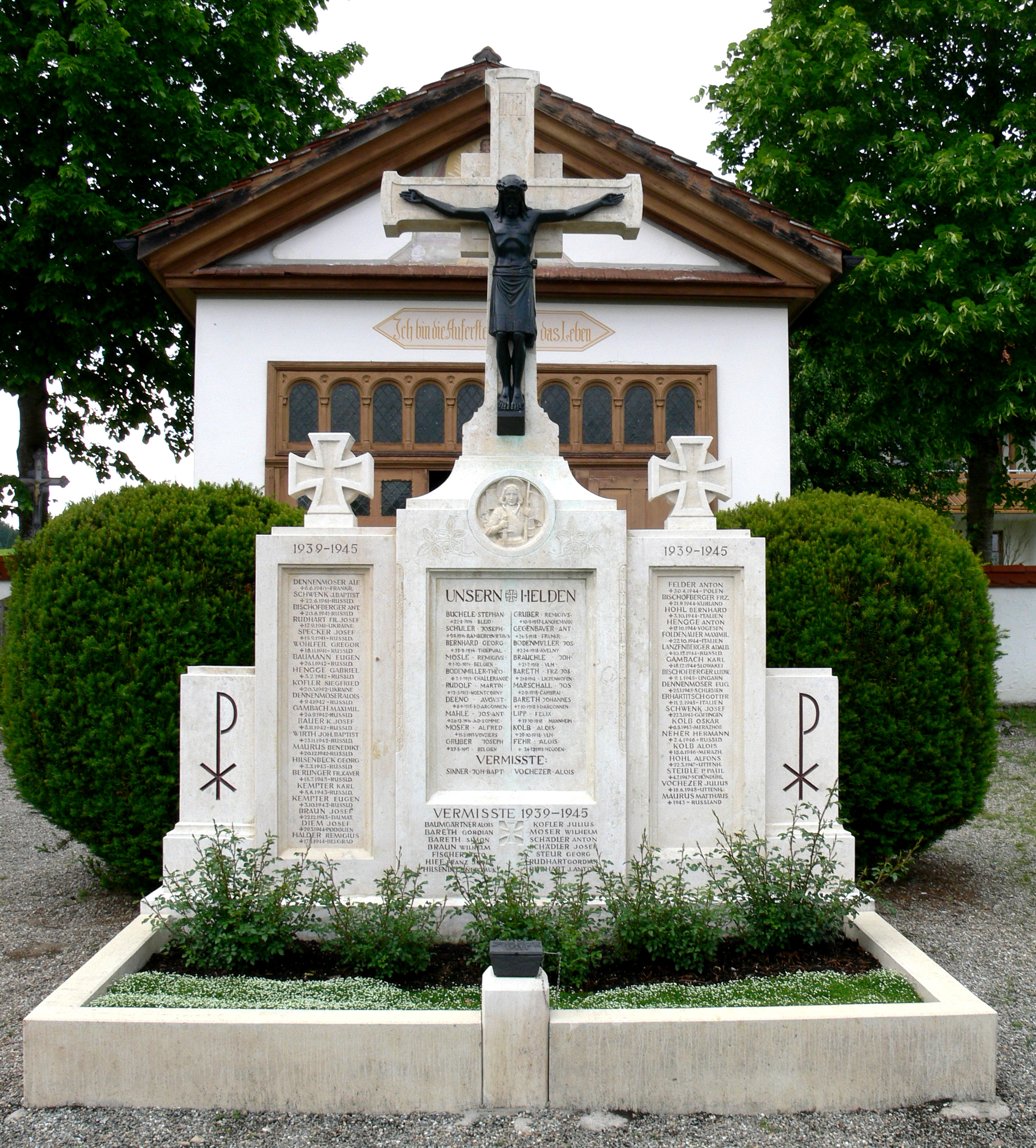 Merazhofen Friedhof Kriegerdenkmal
