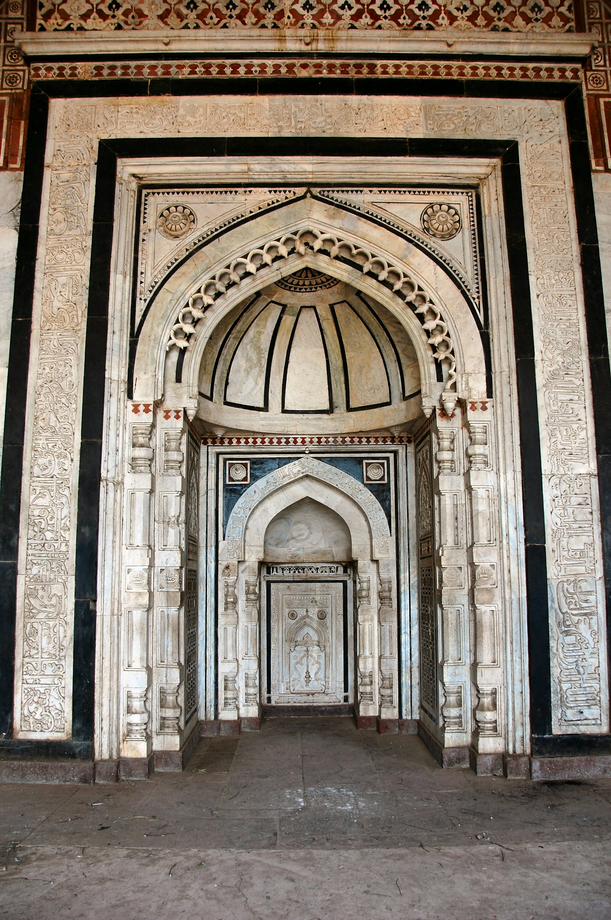 Mihrab in Qila Kuhna Masjid, Purana Qila, Delhi