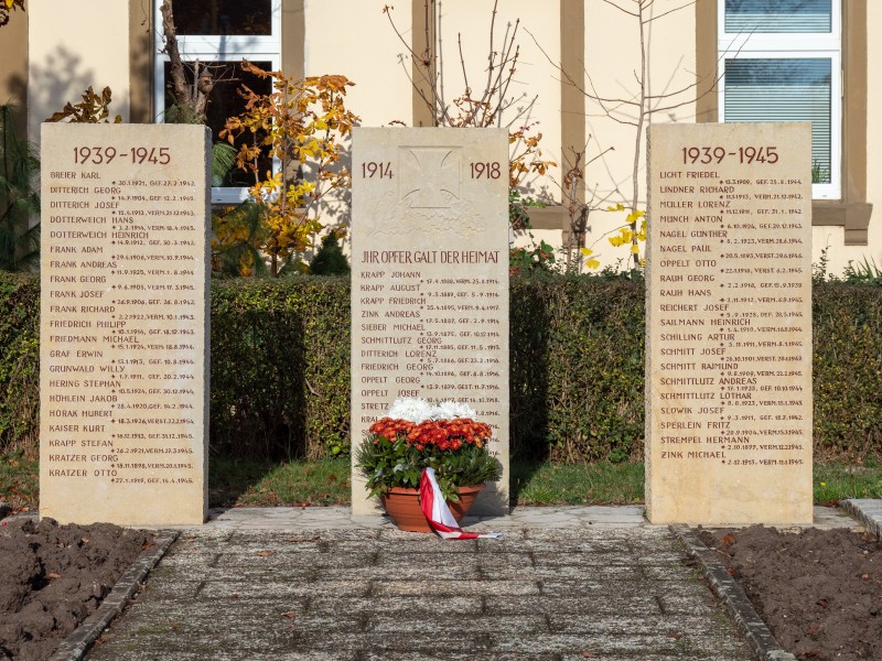 Bamberg Bug Kriegerdenkmal 121531