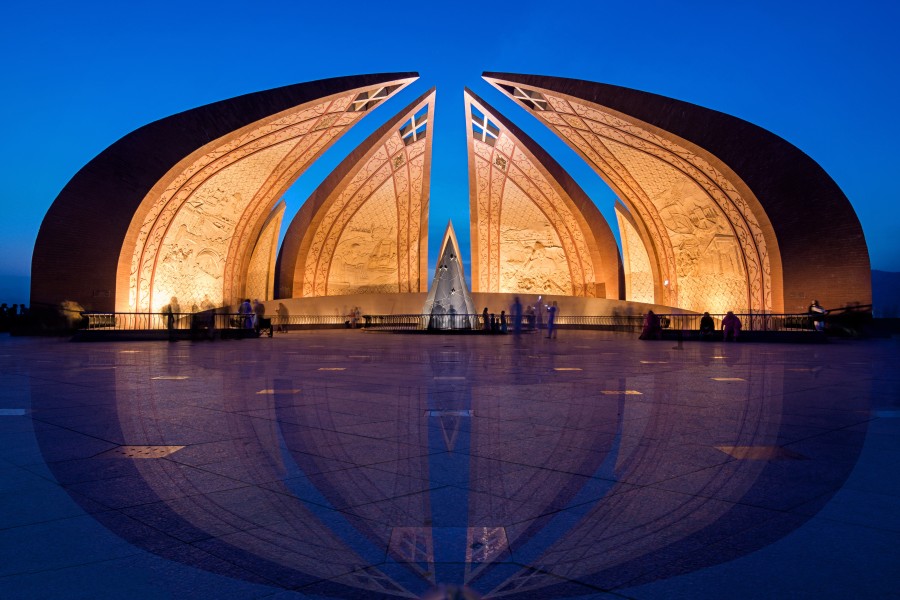Blue Hour at Pakistan Monument