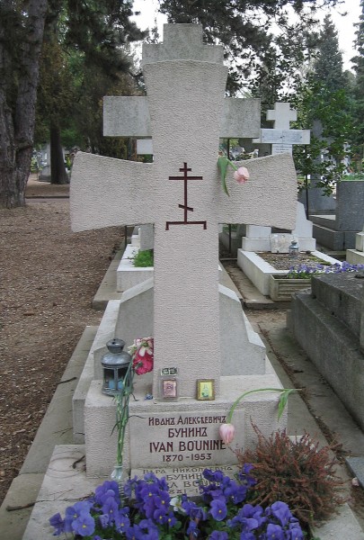 Ivan Bunins grave