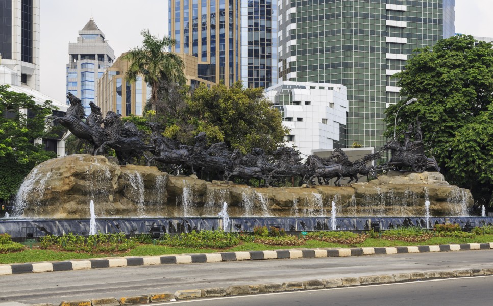 Jakarta Indonesia Arjuna-Wijaya-monument-01