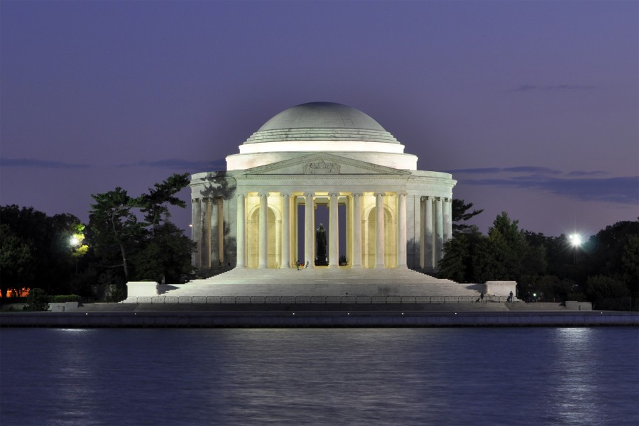 Jefferson Memorial At Dusk 2