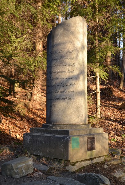 Lázně Jeseník (Bad Gräfenberg) - Enhuberův hrob (Enhubers Grab)