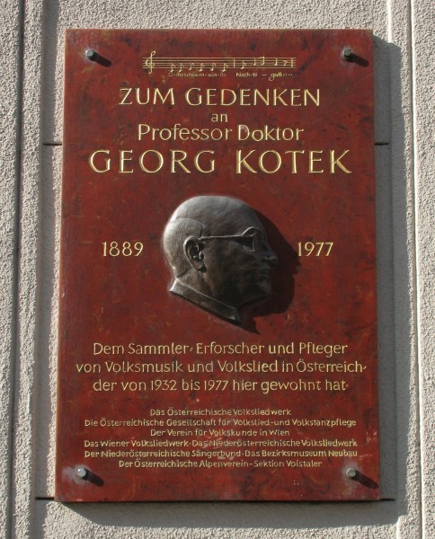 Wien Georg Kotek