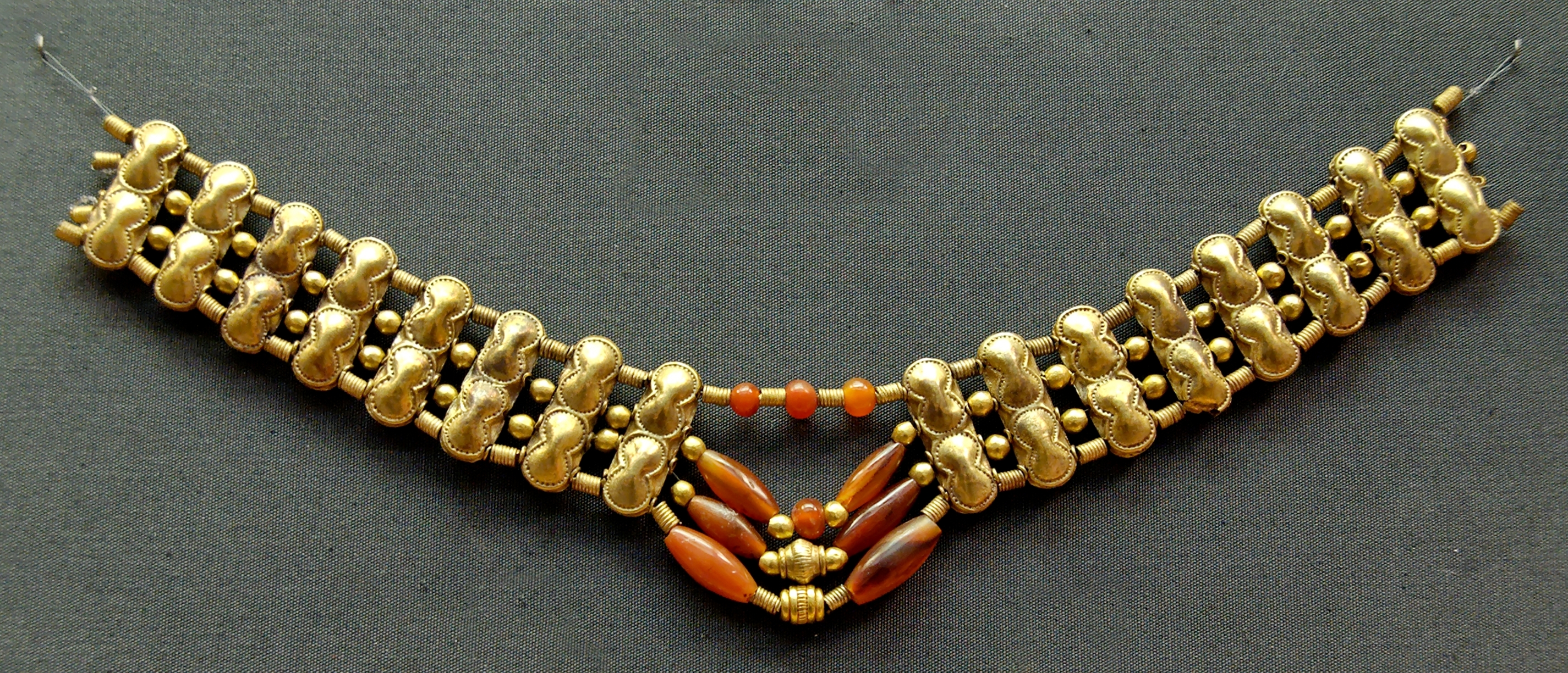 Cornelian necklace BM GR1897.4-1.623