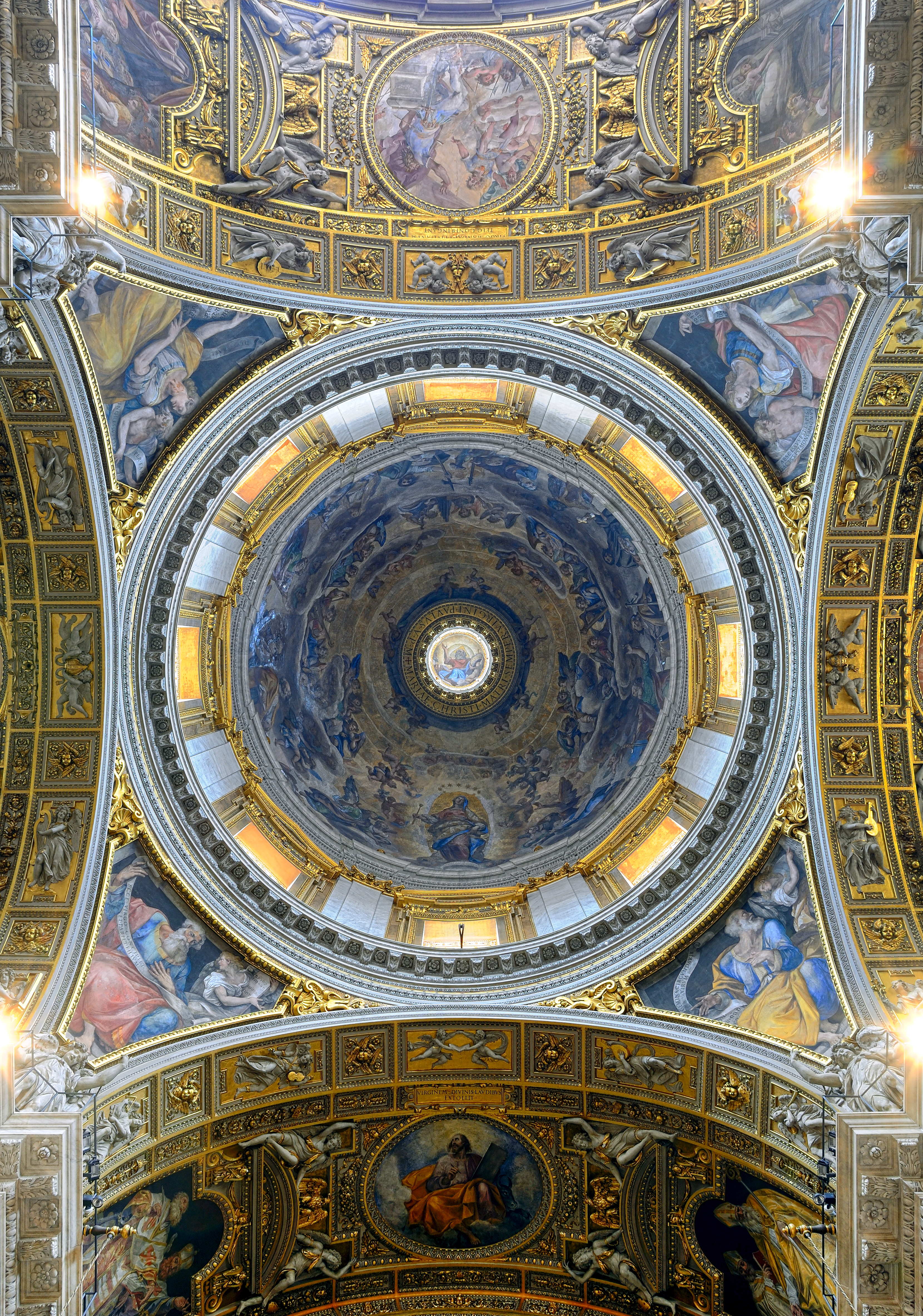 Dome of Cappella Paolina in Santa Maria Maggiore (Rome)