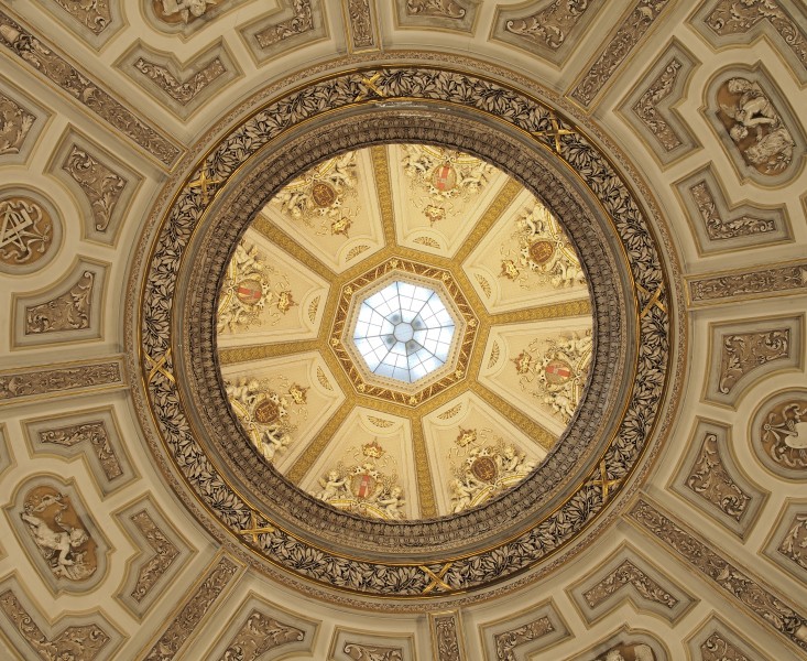 Ceiling and cupola of Kunsthistorisches Museum Vienna