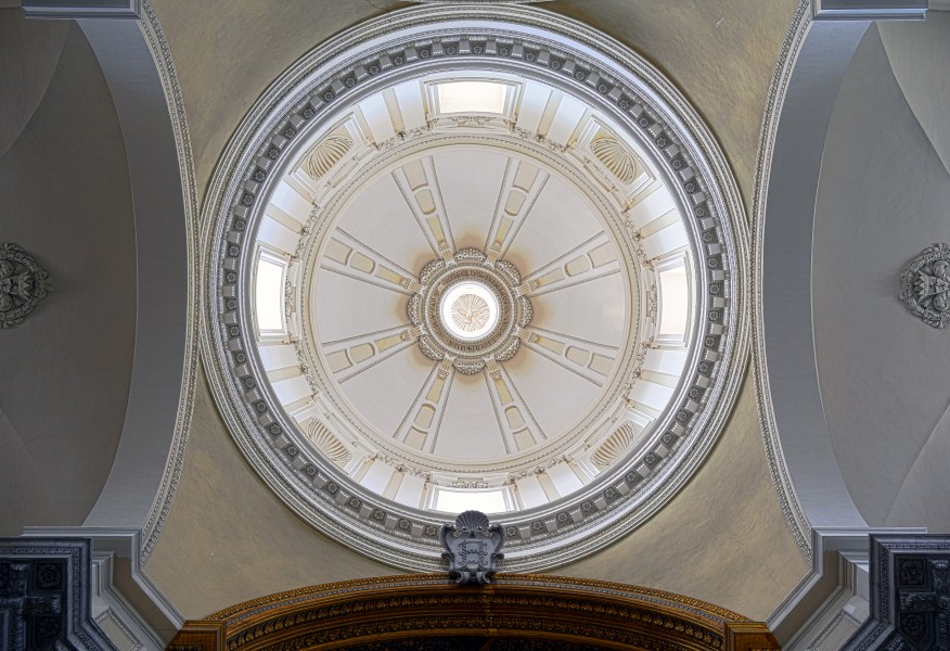 Dome of San Giovanni dei Fiorentini (Rome) HDR
