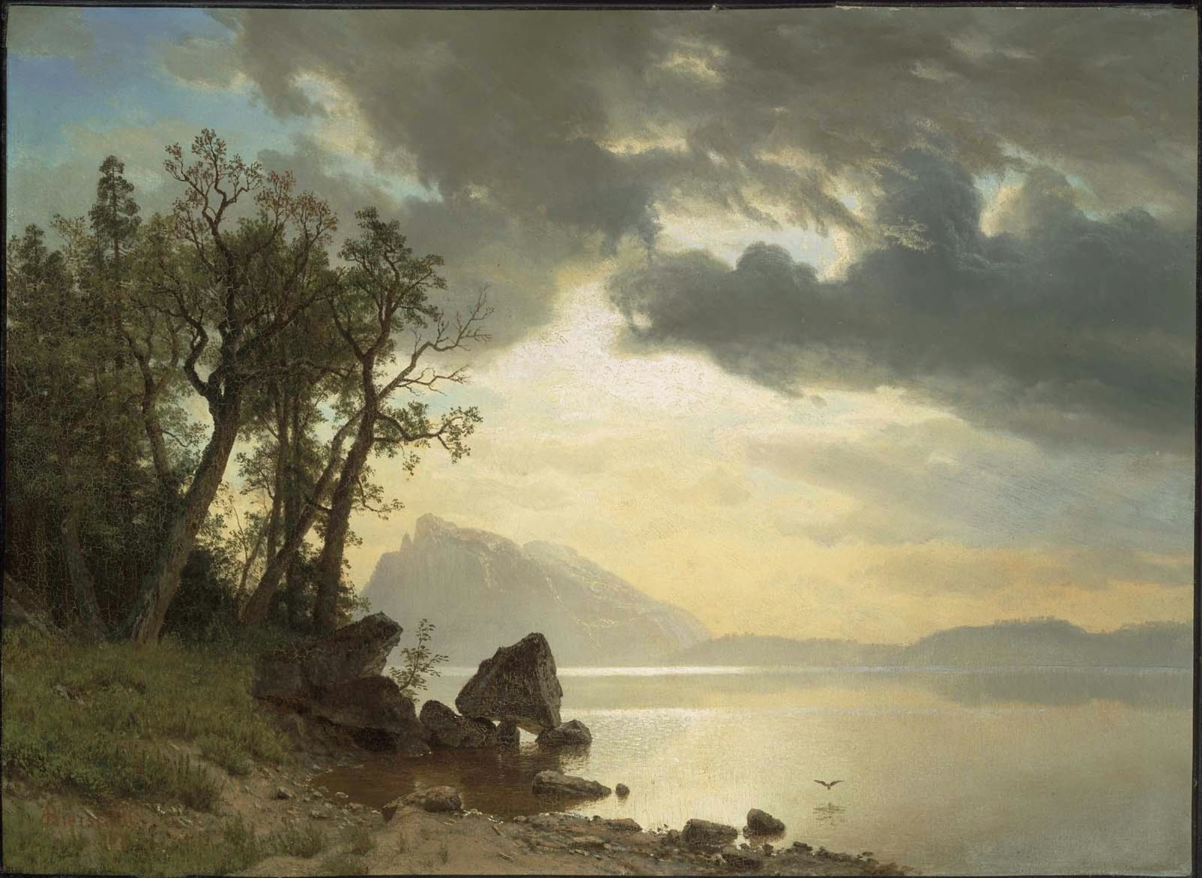 Albert Bierstadt - Lake Tahoe, California